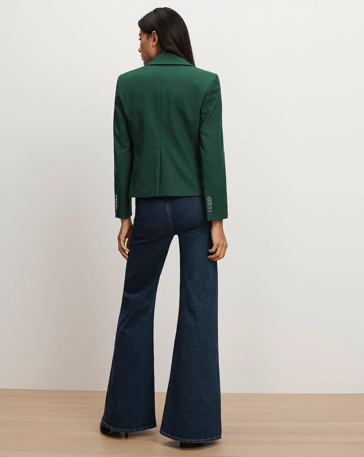 Veronica Beard Schuyler Tailored Utility Jacket in Green size 4