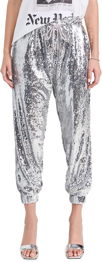 English Factory Sequins Jogger Pants size XS