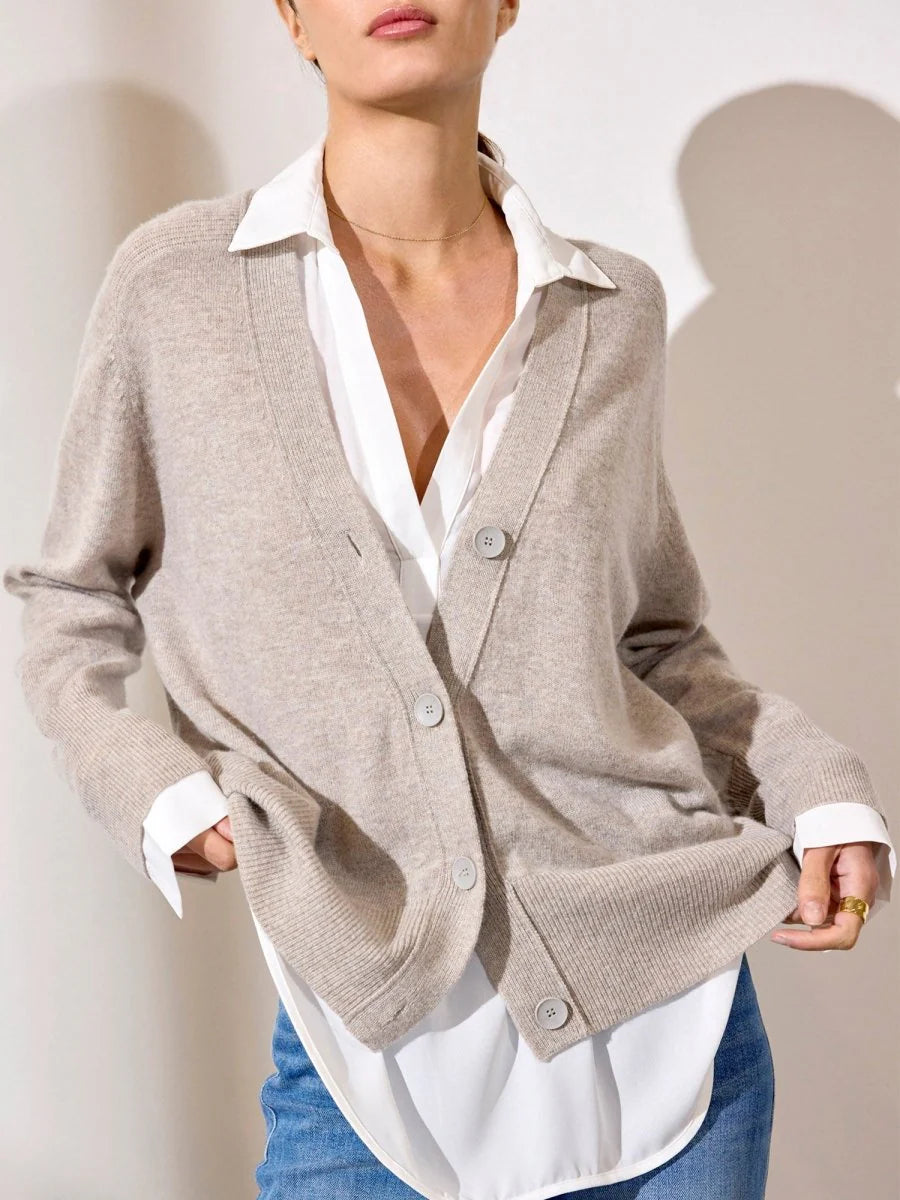 Brochu Walker The Callie Layered Looker Cardigan size L