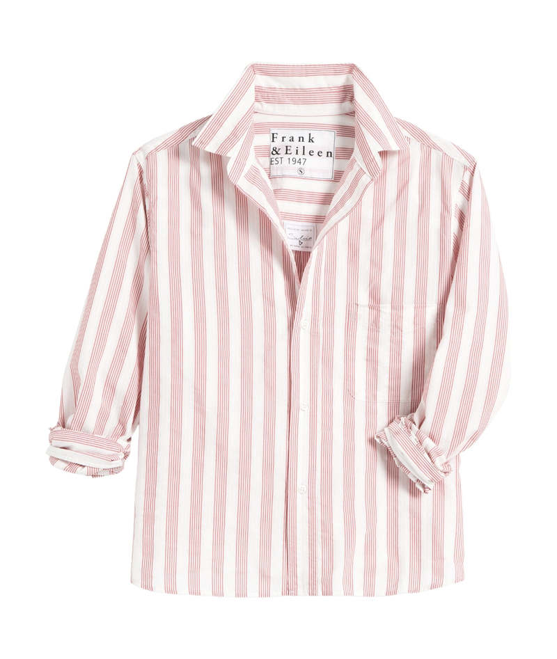 Frank & Eileen Silvio Untuckable Button-Up Shirt size M