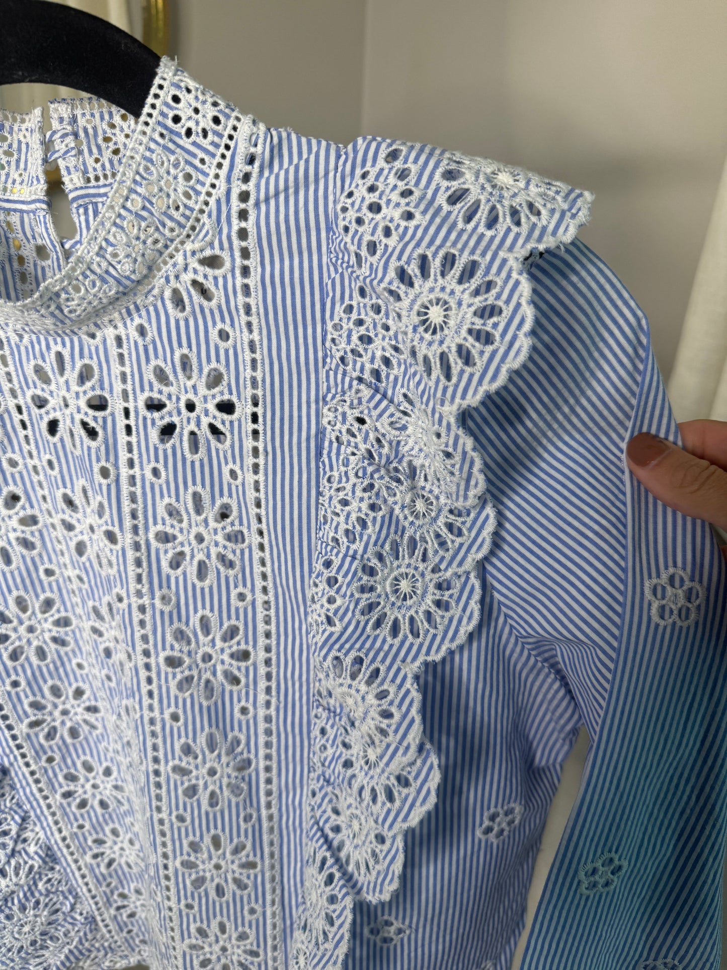 Sea New York Exploded Eyelet Top size 0