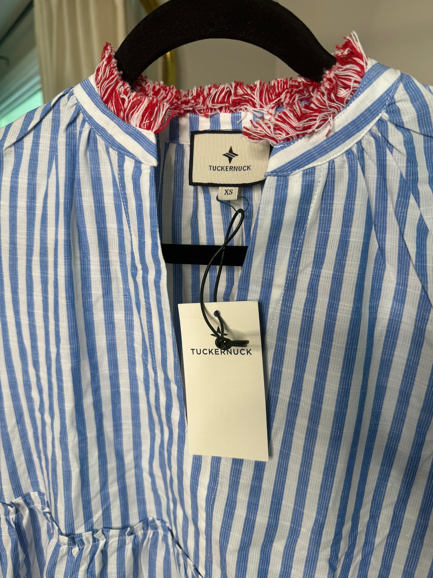 Tuckernuck Crawford Savannah Stripe Mini Dress size XS