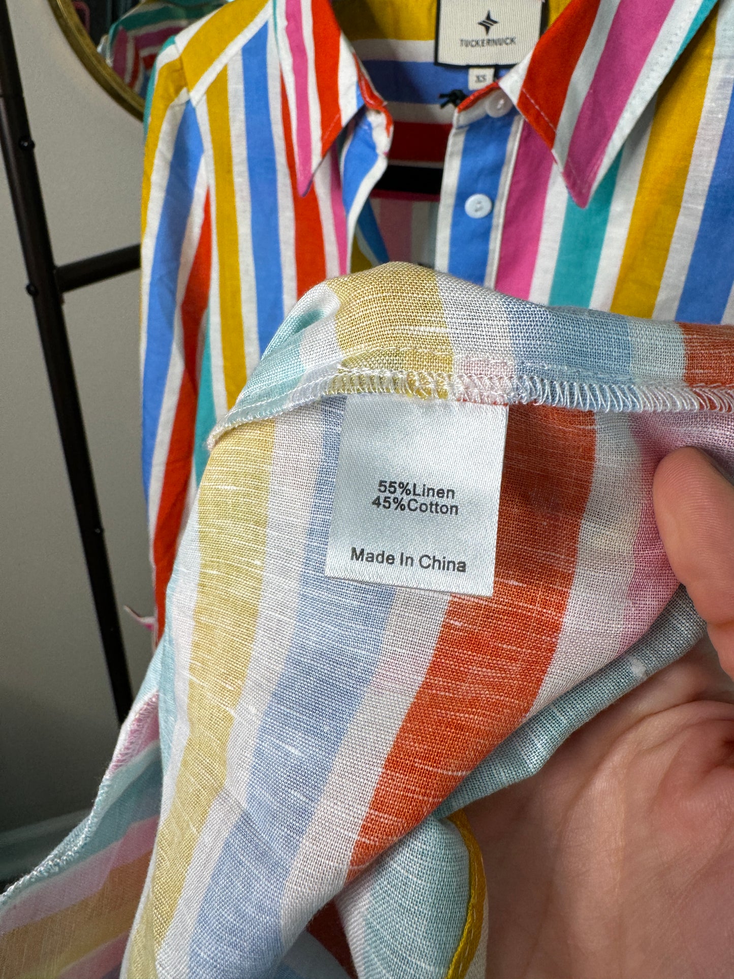 Tuckernuck Rainbow Callahan Dress size XS