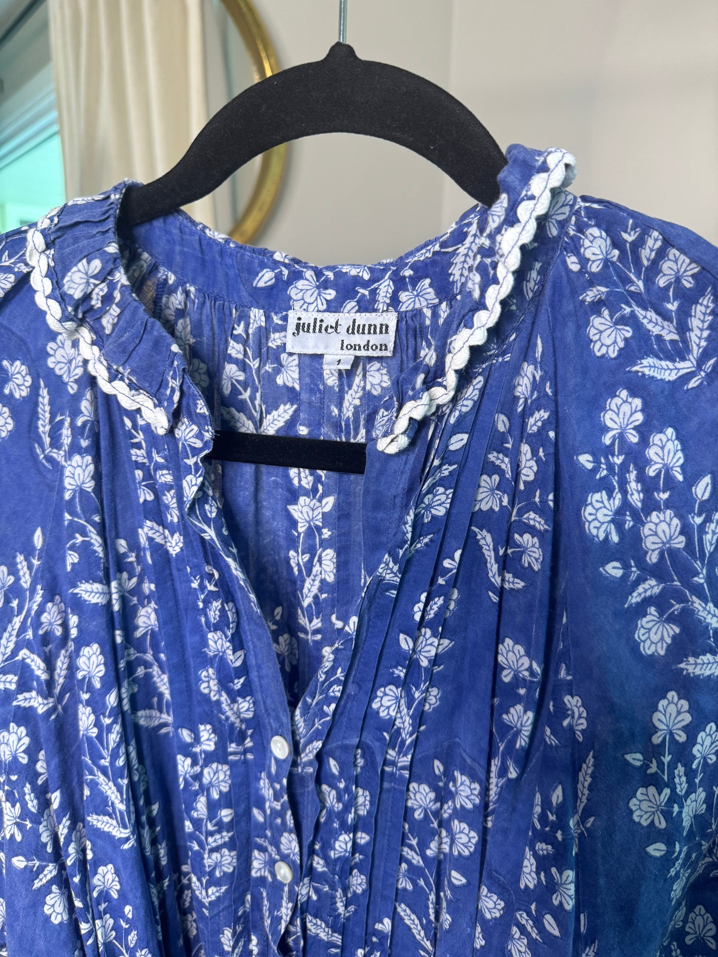 Juliet Dunn Blouson Mini Dress size 1