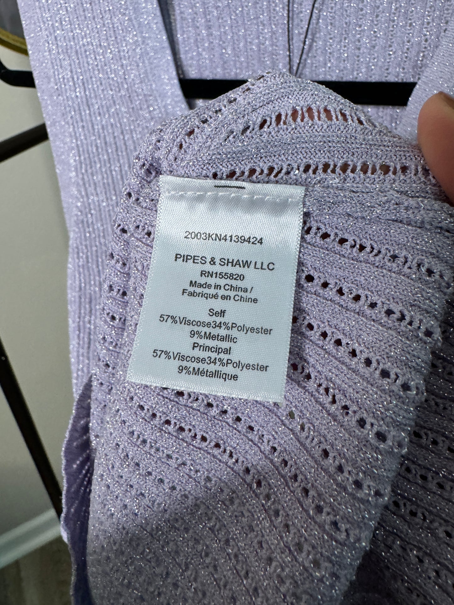 Veronica Beard Sid Knit Top size M