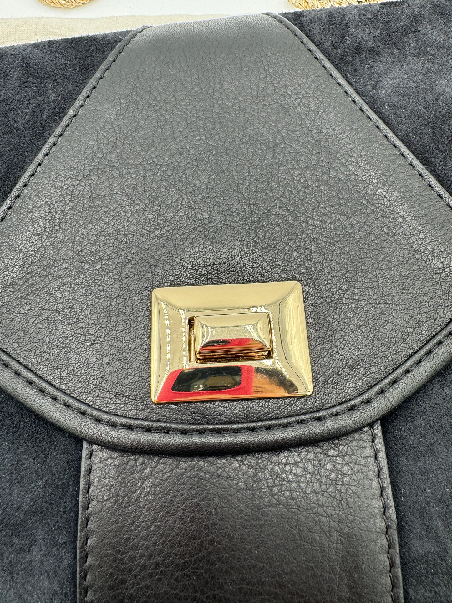Sezane Clark Black Bag
