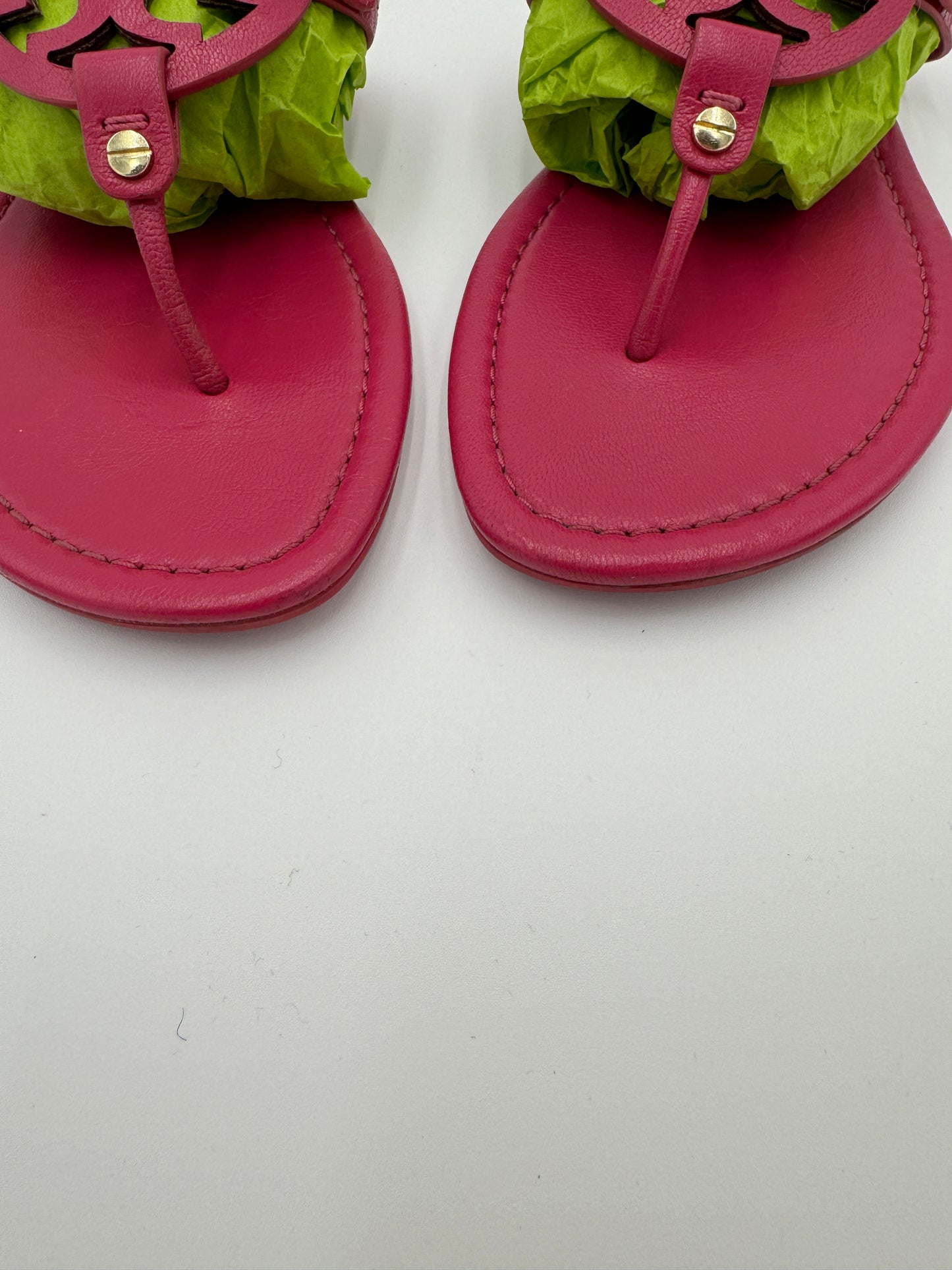 Tory Burch Fuchsia Miller Sandals size 10.5