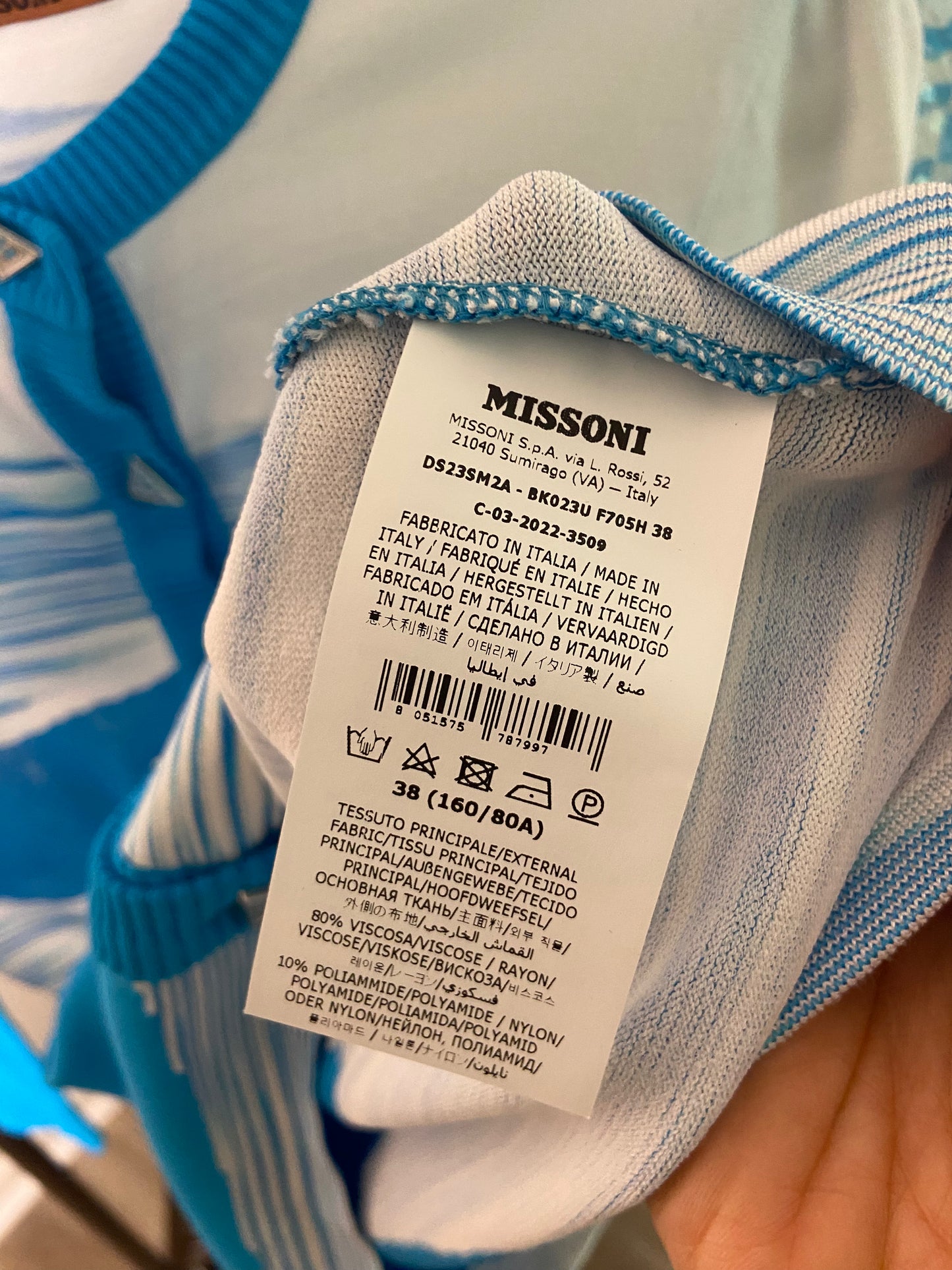 Missoni Skirt Set size US 2/4