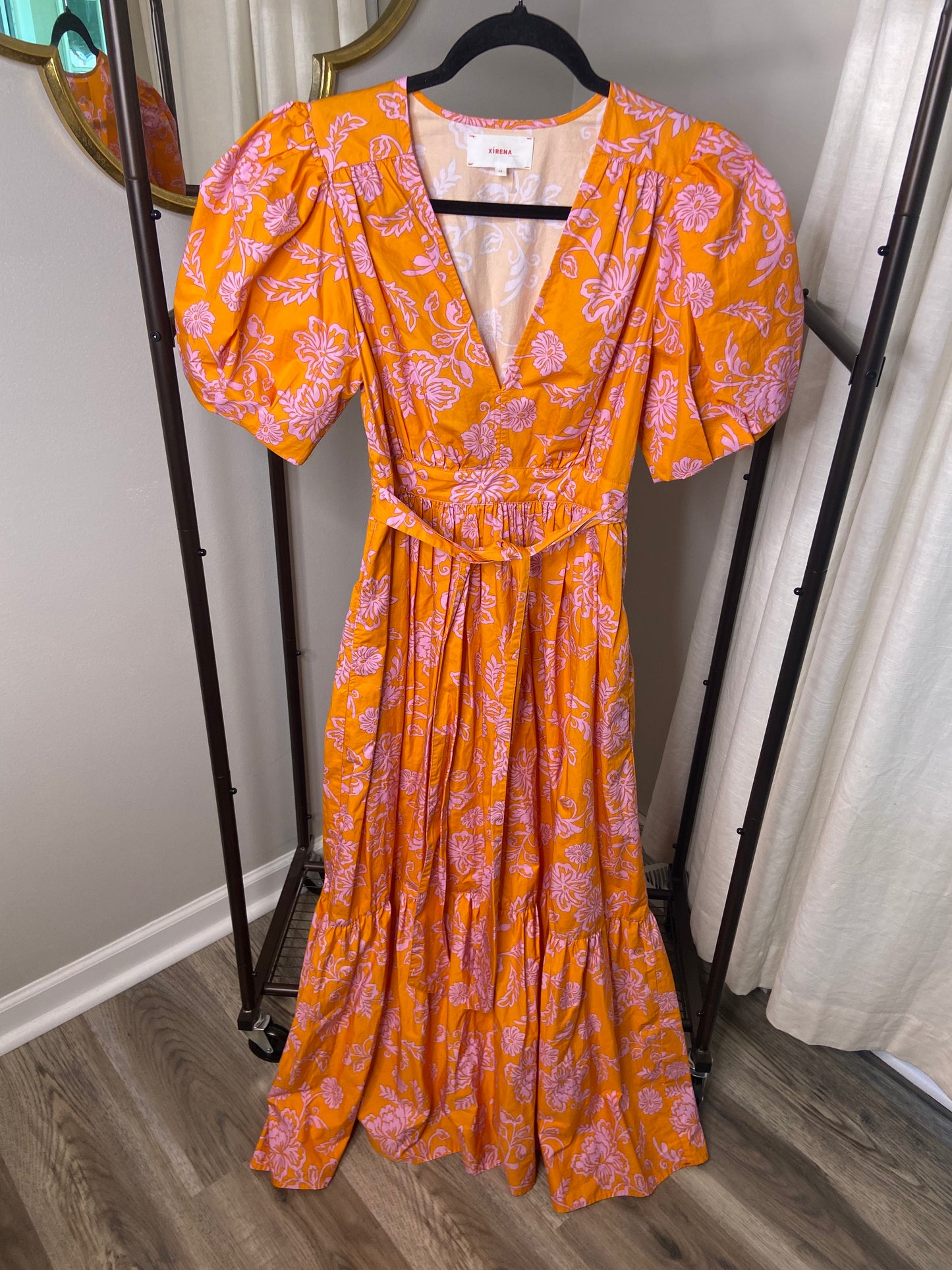 Xirena Larkyn Dress in Tropicana Orange size XS