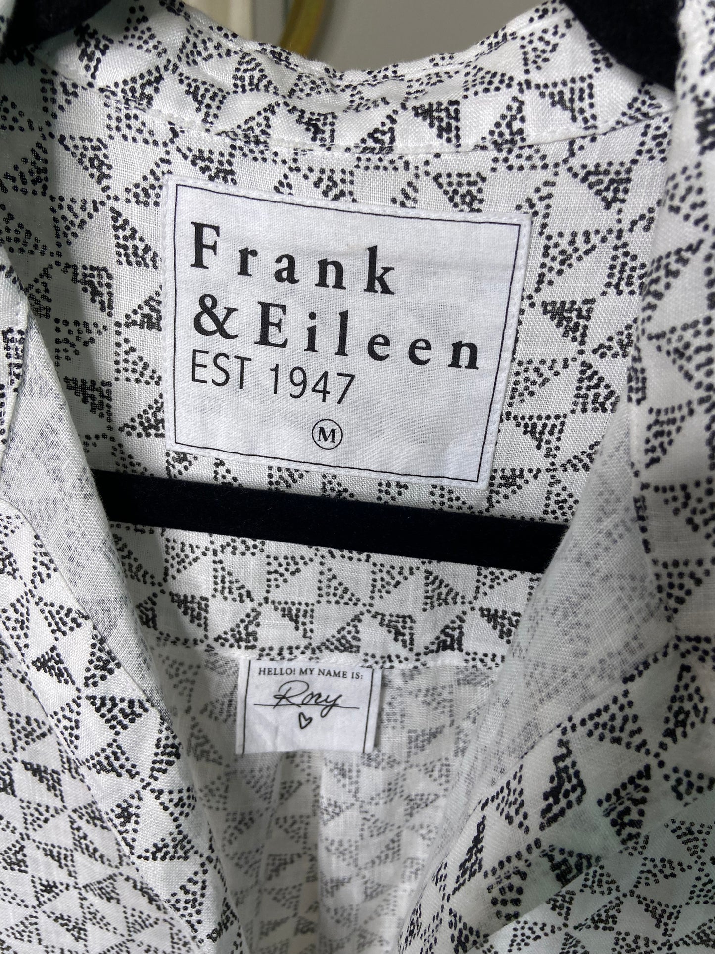 Frank and Eileen Rory Shirt Dress size M