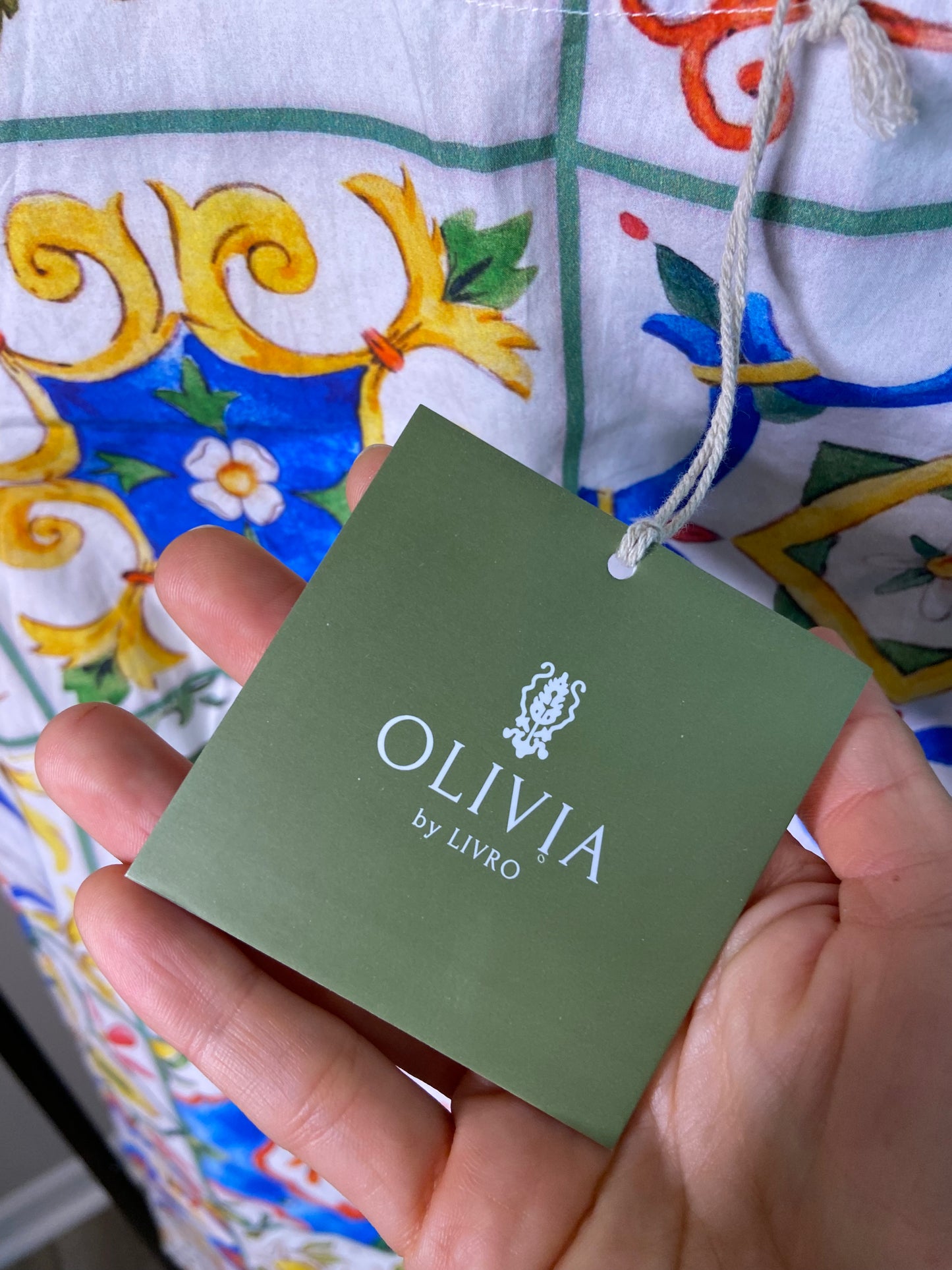 Olivia by Livro Wynn Dress, Majolica size XS