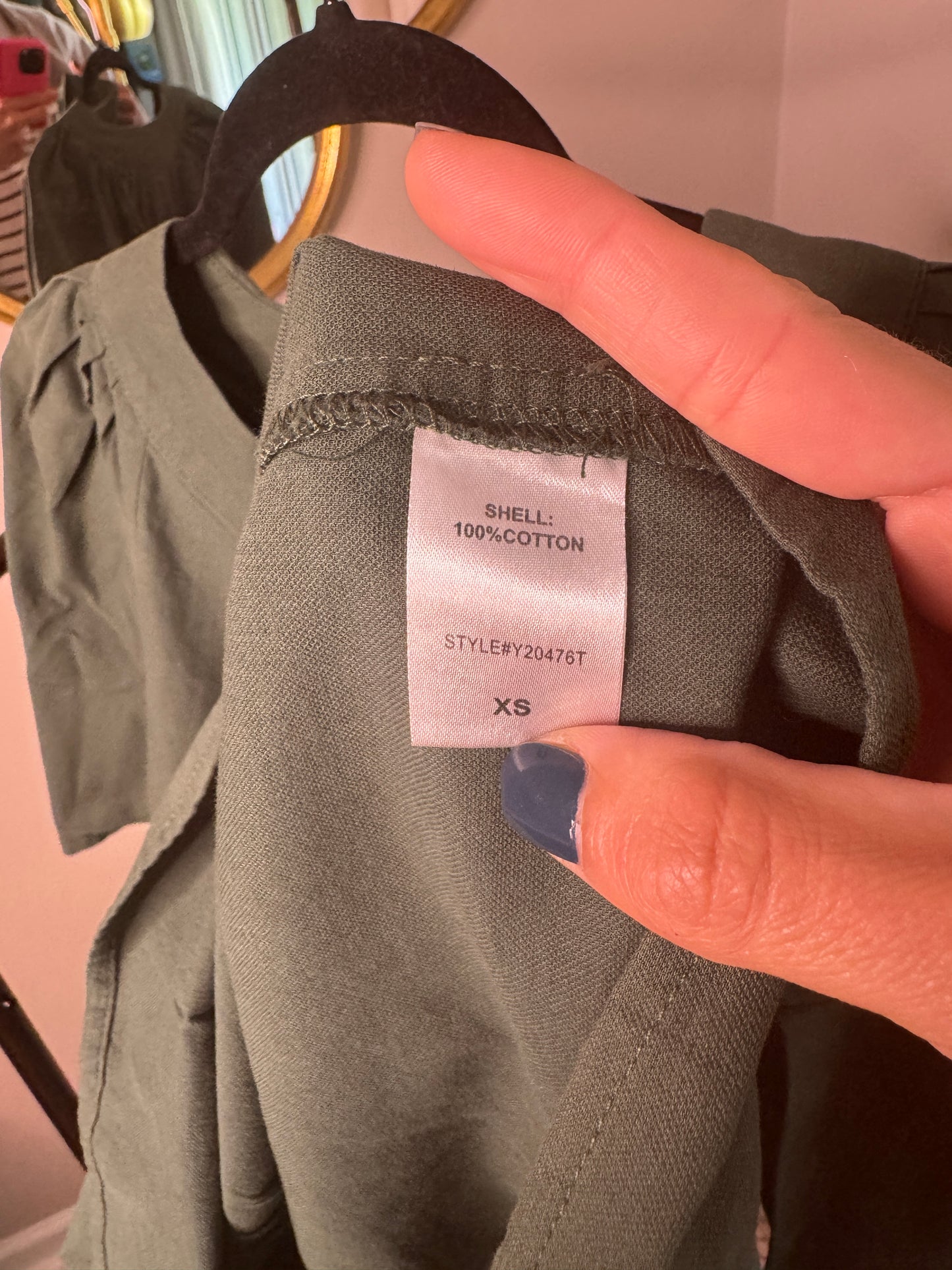 Pomander Place Finley Flutter Sleeve Top size XS