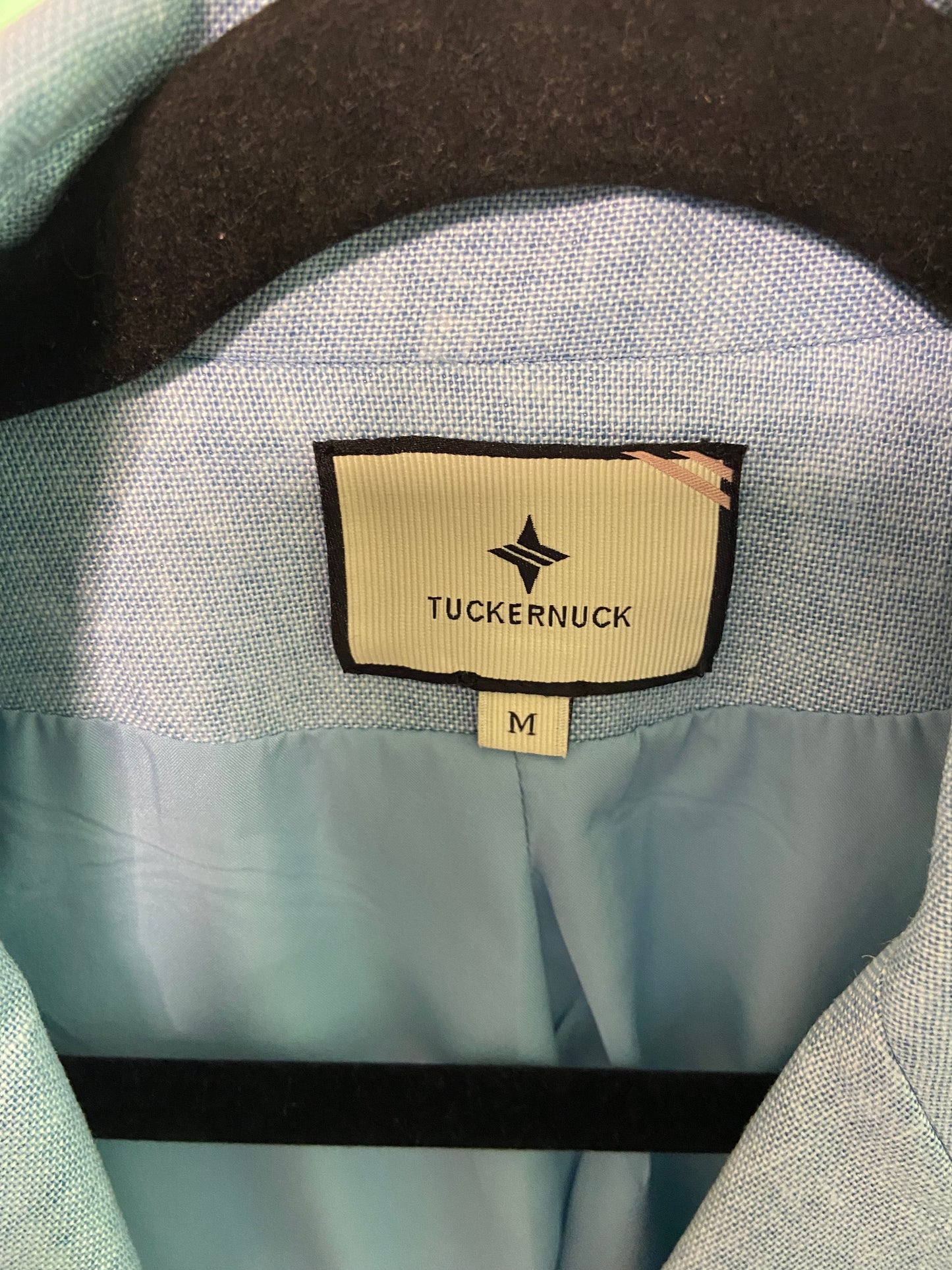Tuckernuck Chambray Diana Blazer and Shorts Set size M