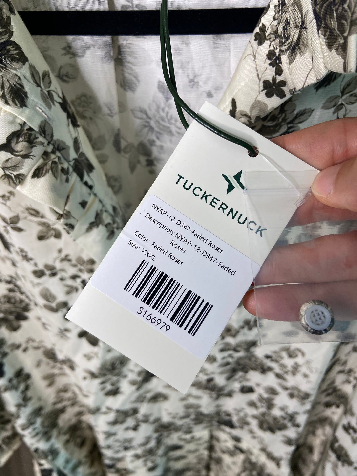 Tuckernuck Faded Roses Tate Dress size XXXL