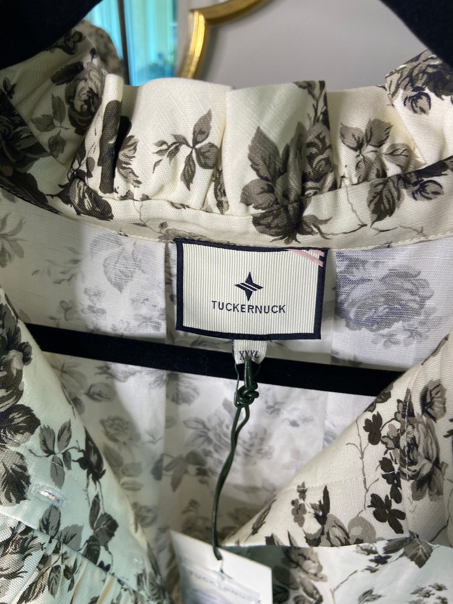 Tuckernuck Faded Roses Tate Dress size XXXL