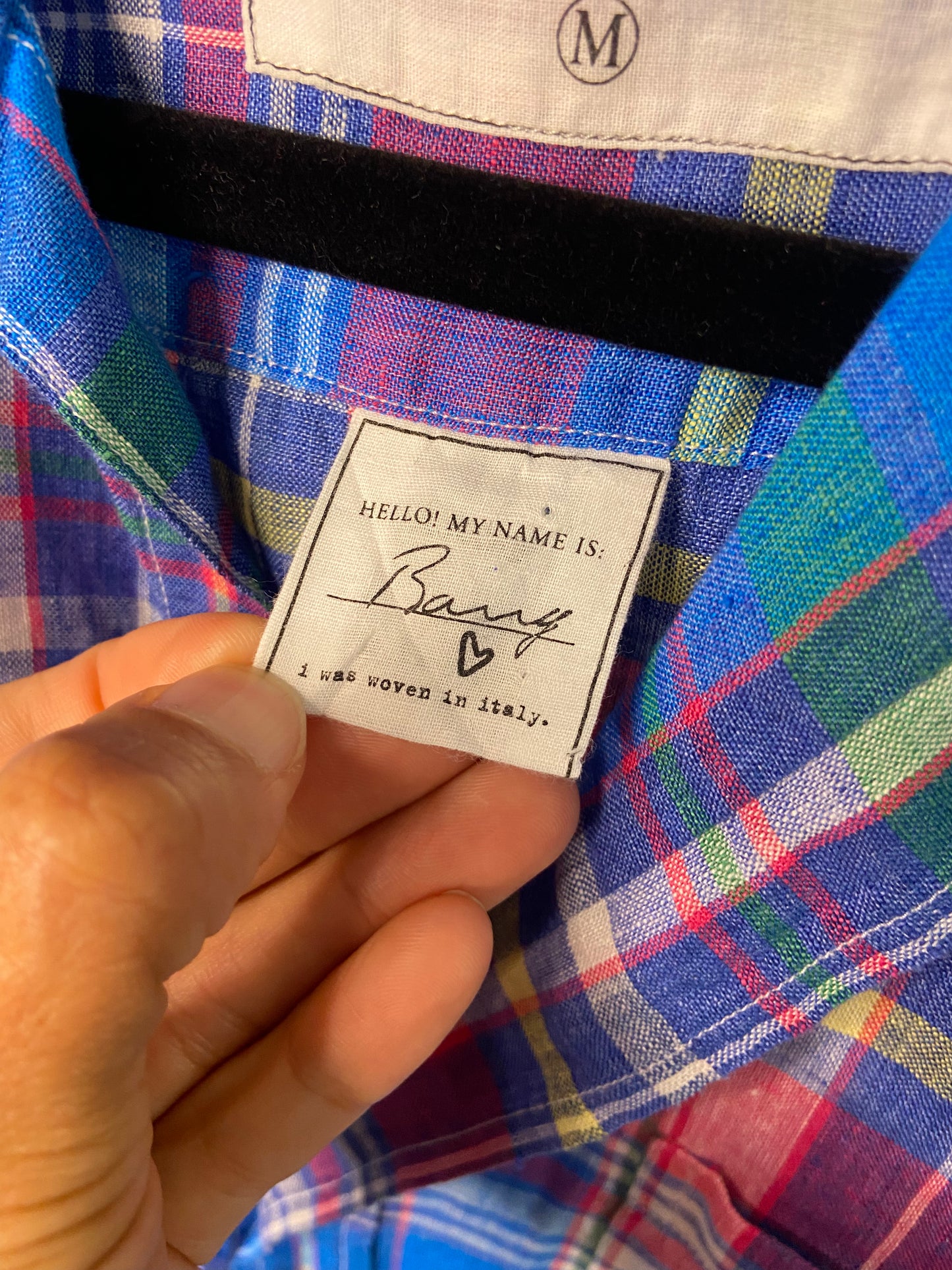 Frank and Eileen Barry Shirt size M