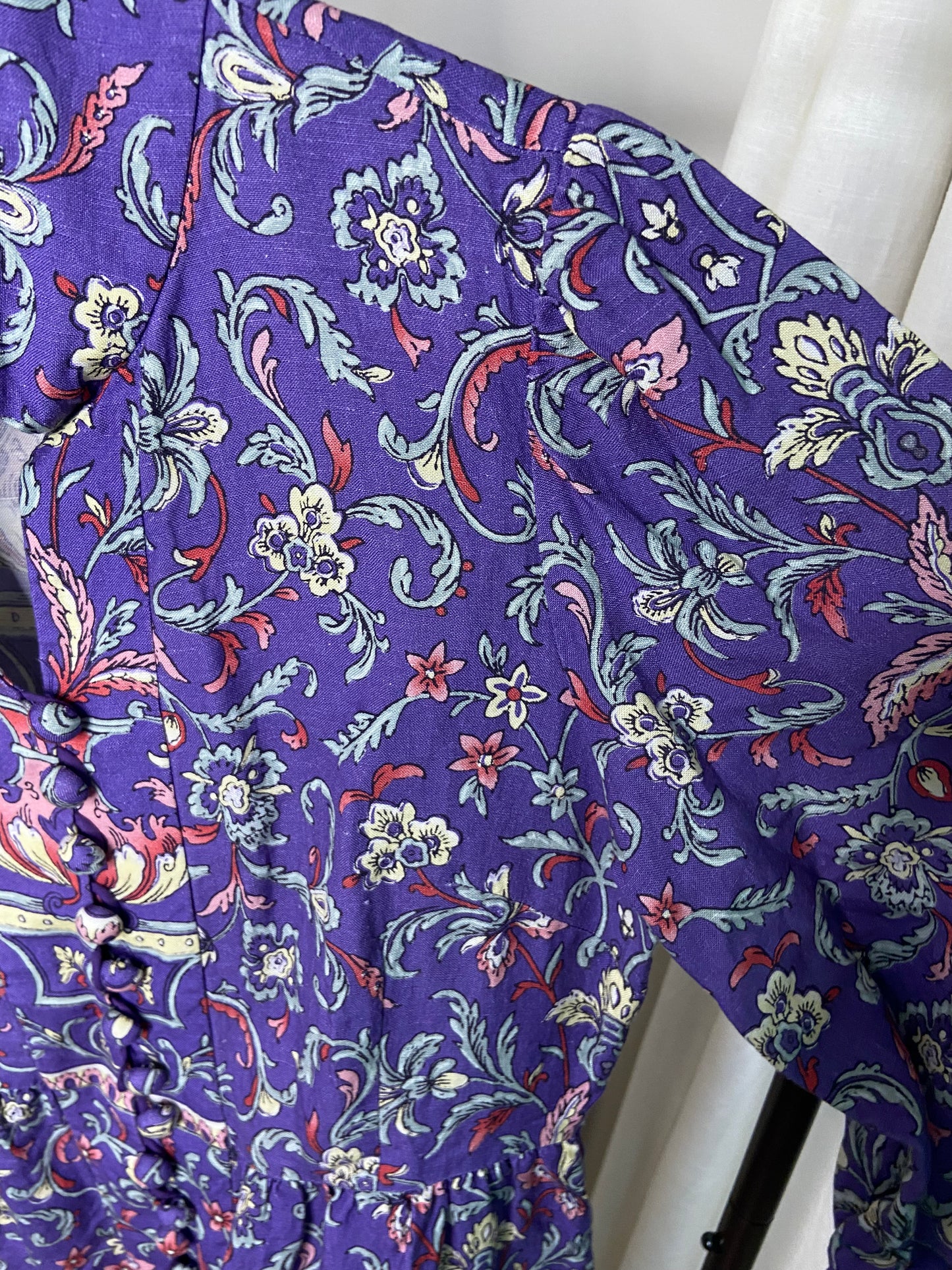 Tuckernuck Avignon Aubergine Eliana Dress size L