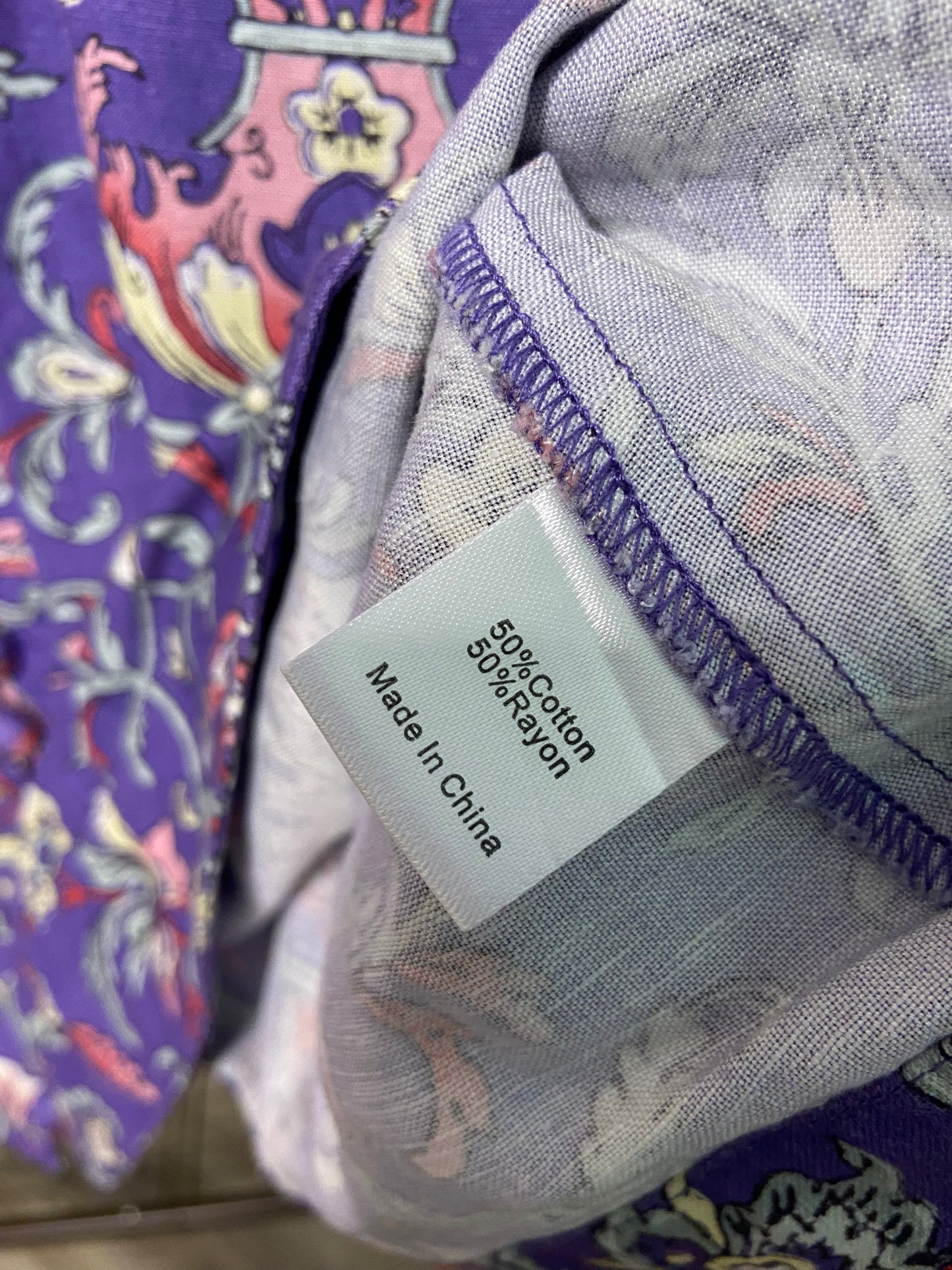 Tuckernuck Avignon Aubergine Eliana Dress size L