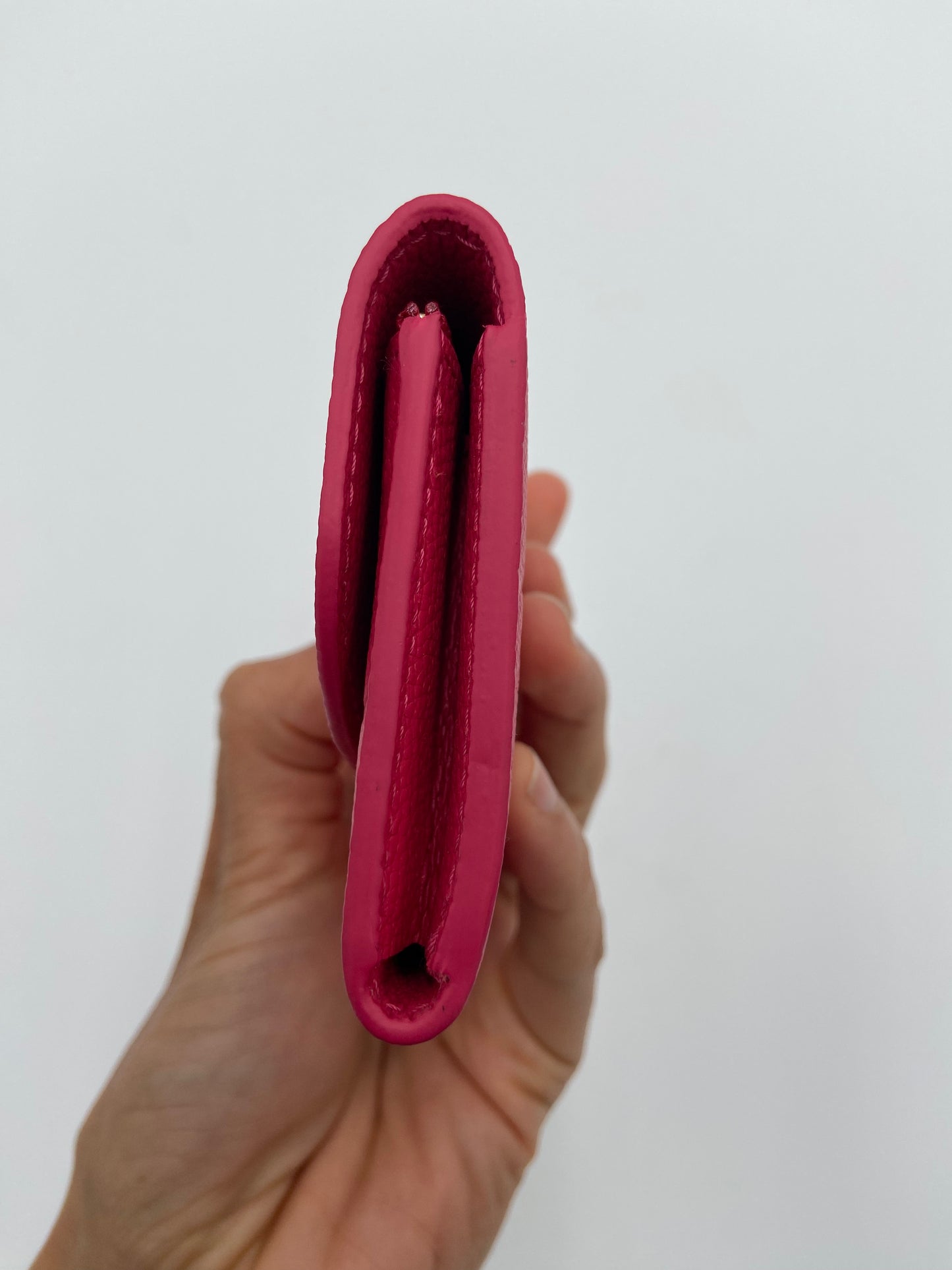Louis Vuitton Rosalie Coin Purse Empreinte Leather Rose Pondichery