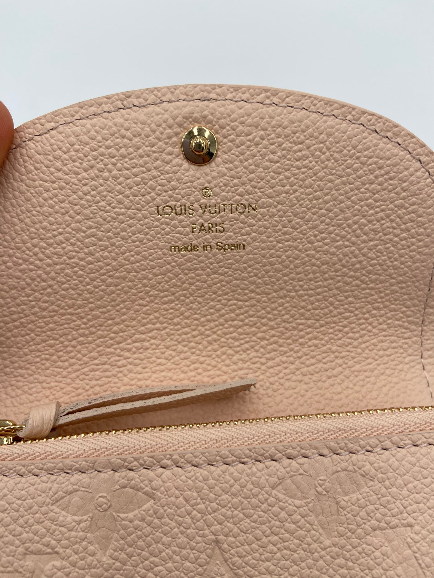 Louis Vuitton Rosalie Coin Purse Empreinte Leather