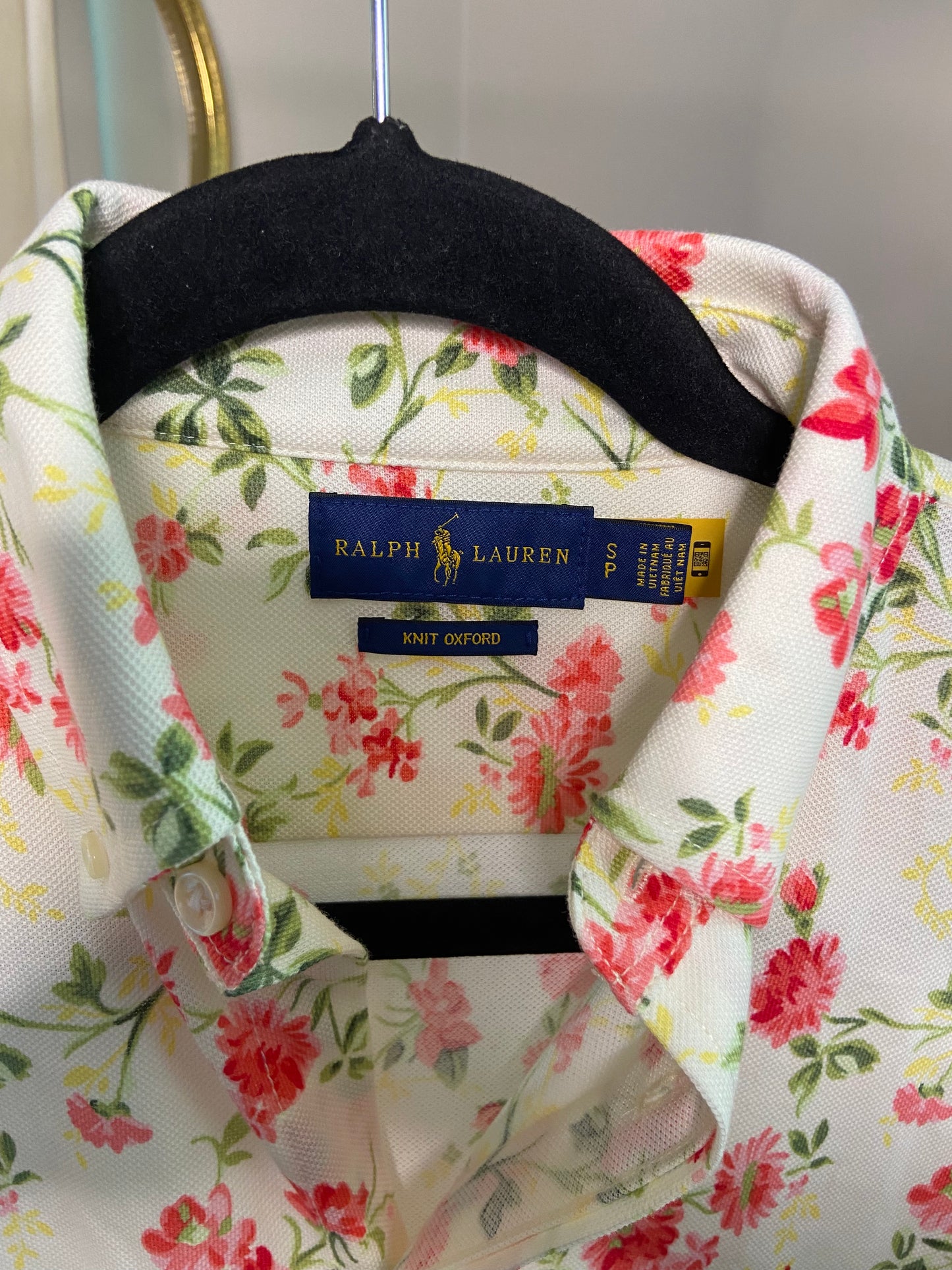 Polo Ralph Lauren Knit Oxford Shirt size S