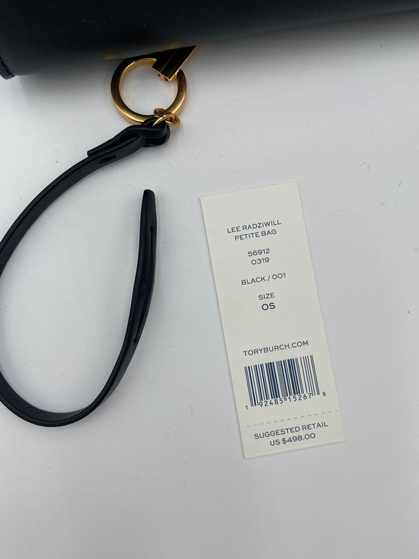 Tory Burch Lee Radziwill Petite Bag Black