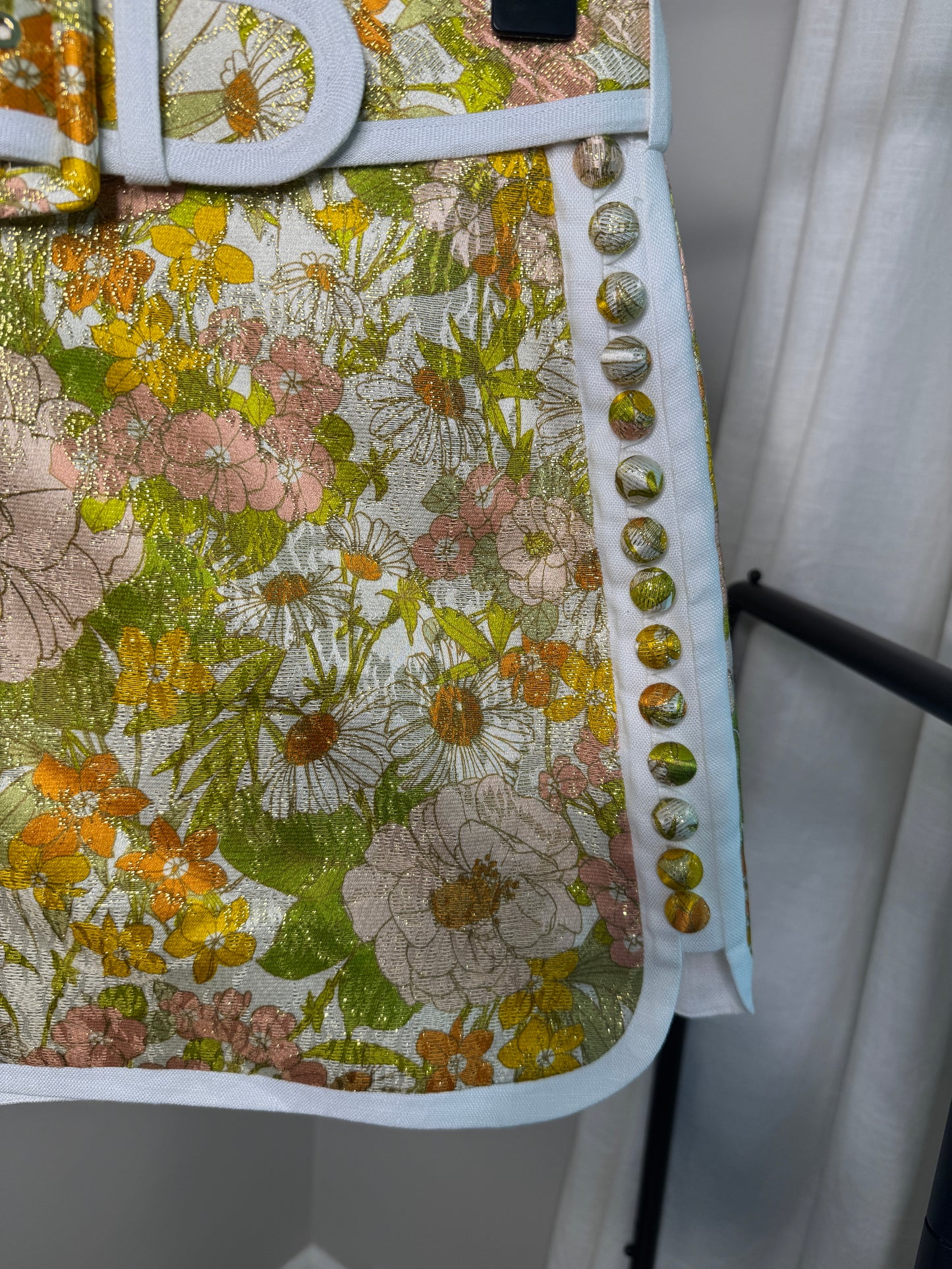 ZIMMERMANN Super Eight Floral Mini Skirt size US 4