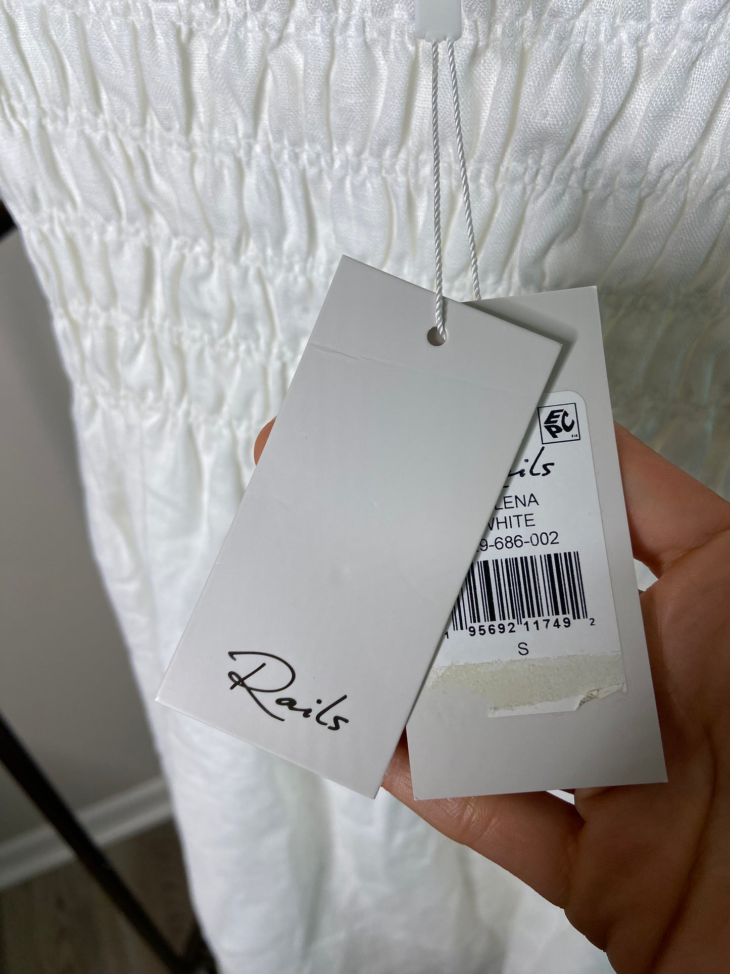 Rails Selena White Skirt size S