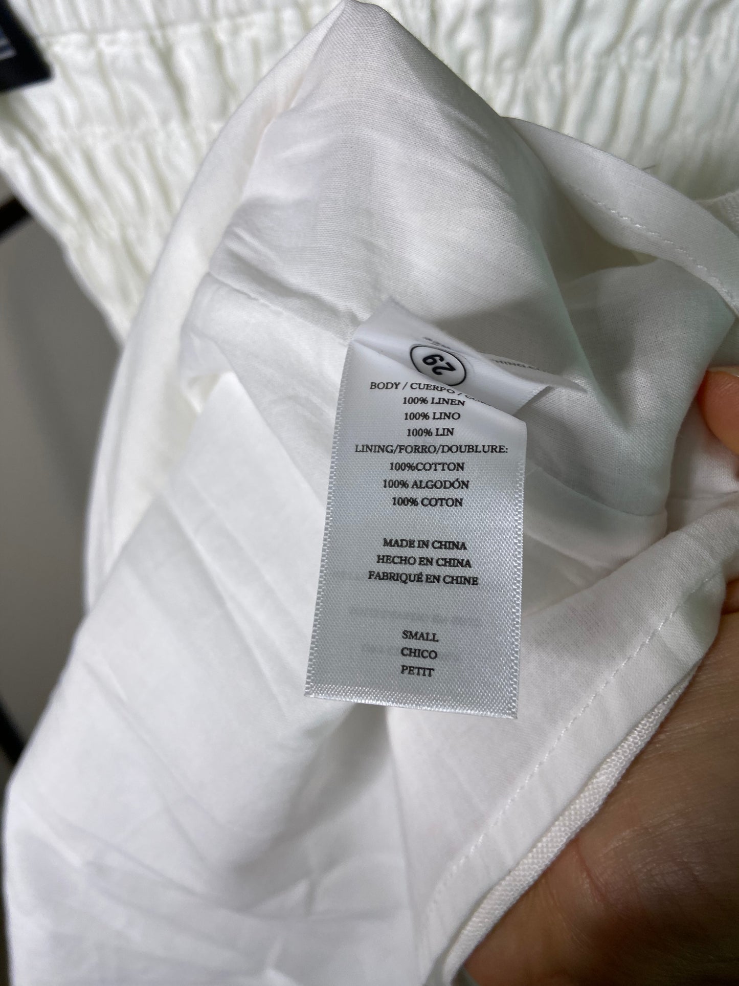Rails Selena White Skirt size S