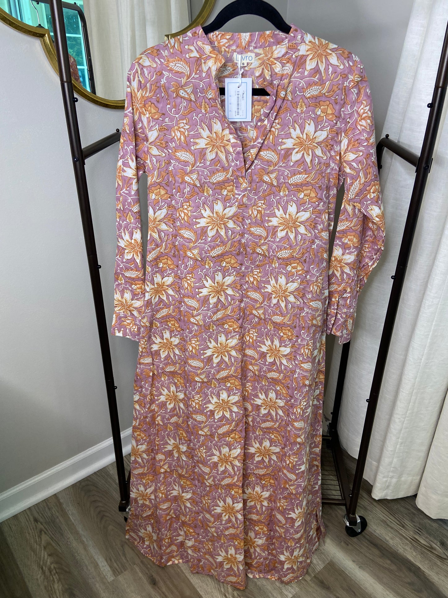 Livro Livro Classic Kurta in Dusty Floral size S