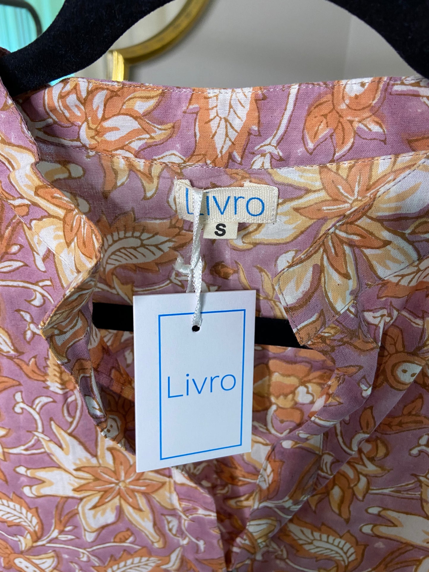 Livro Livro Classic Kurta in Dusty Floral size S