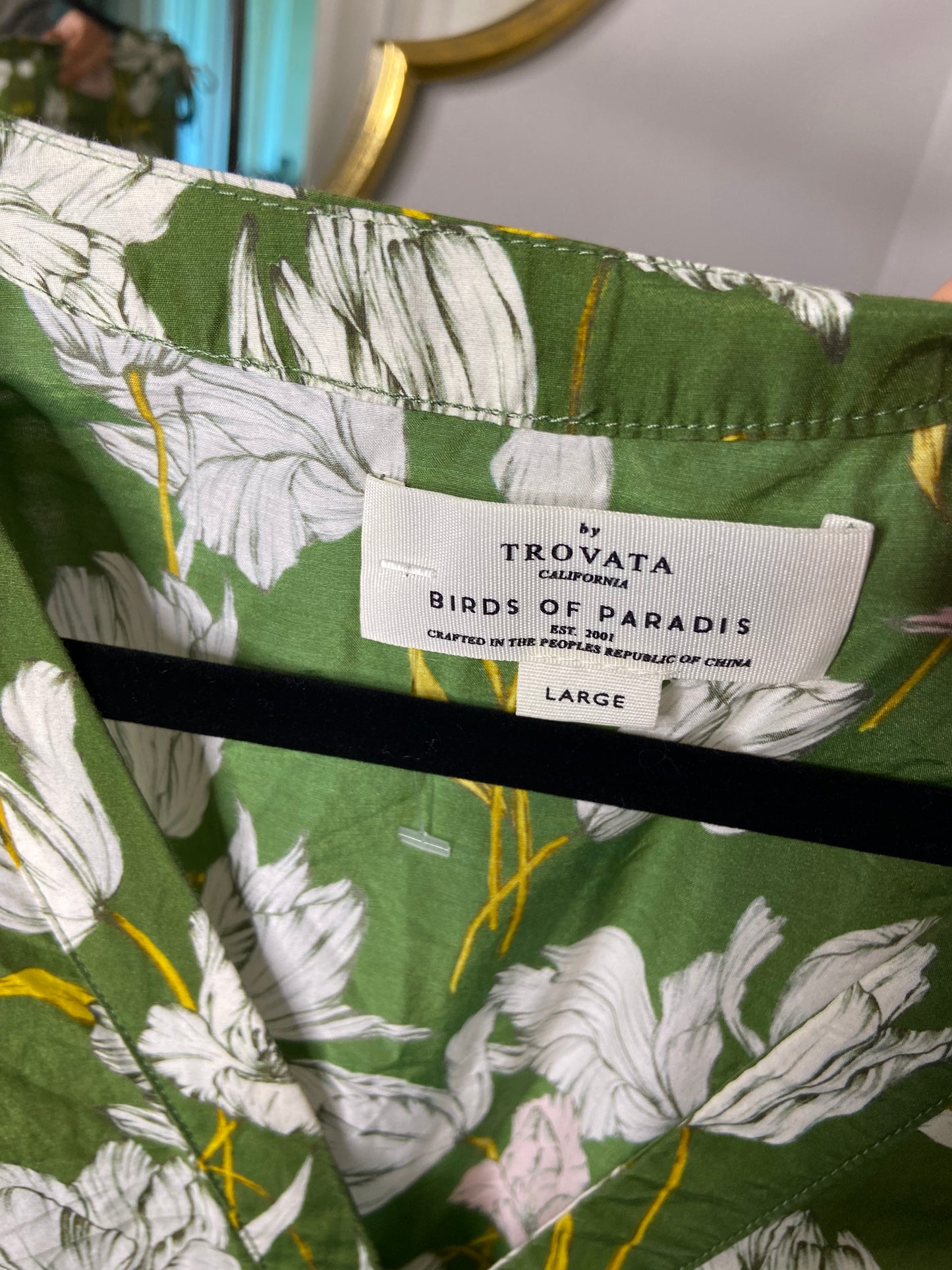 Trovata Birds of Paradis Rae Dress in Morning Tulip