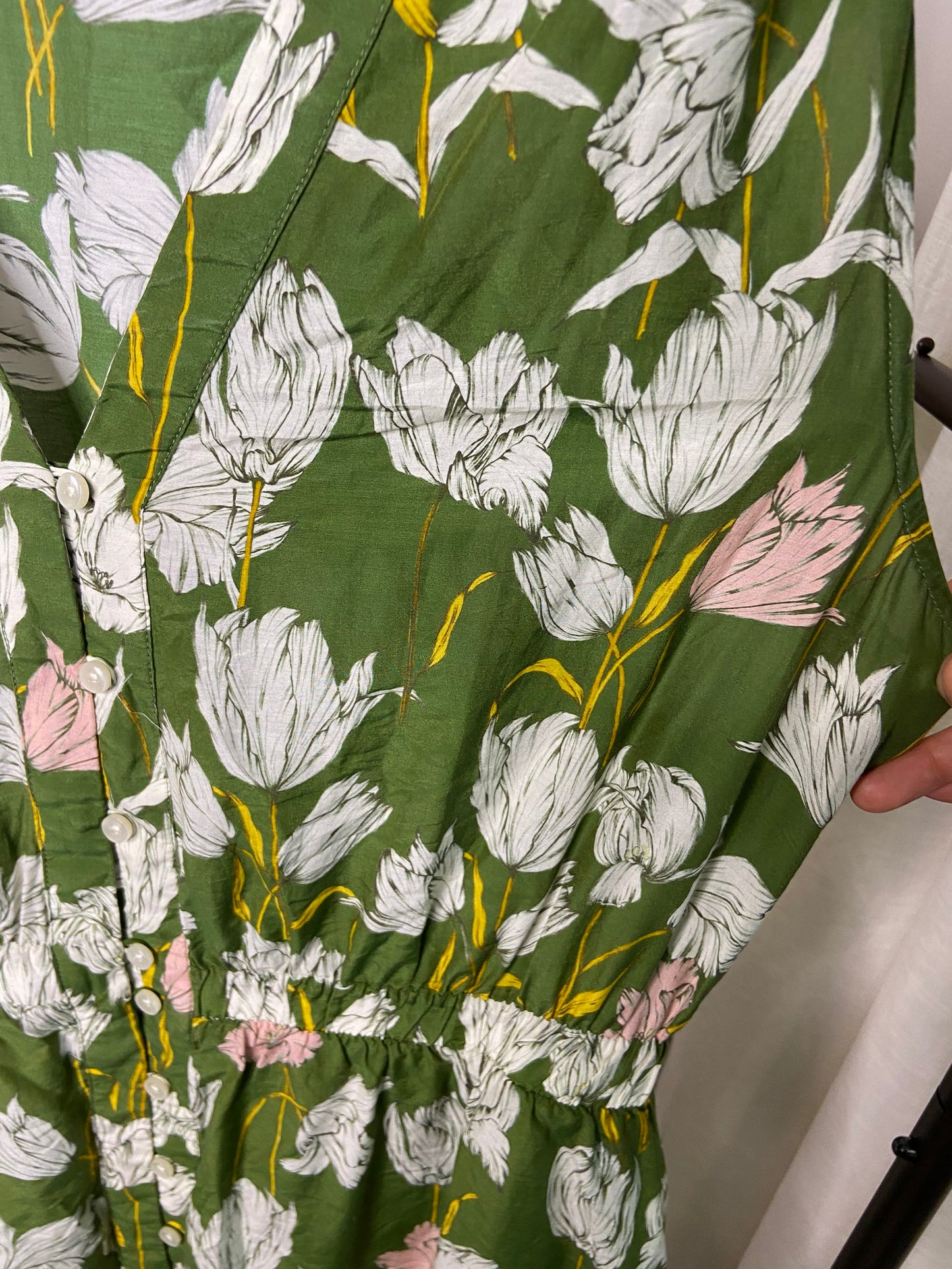 Trovata Birds of Paradis Rae Dress in Morning Tulip