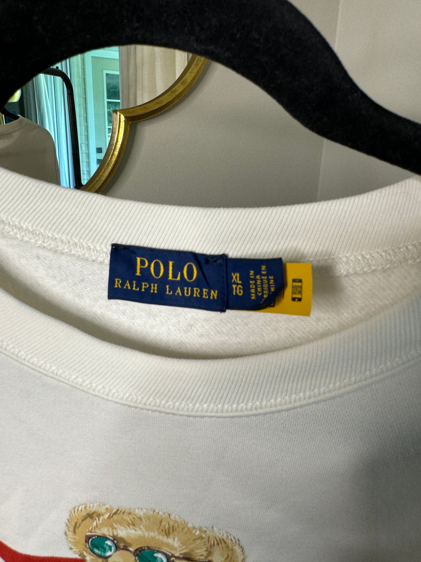 Polo Ralph Lauren Bear Sweatshirt size XL