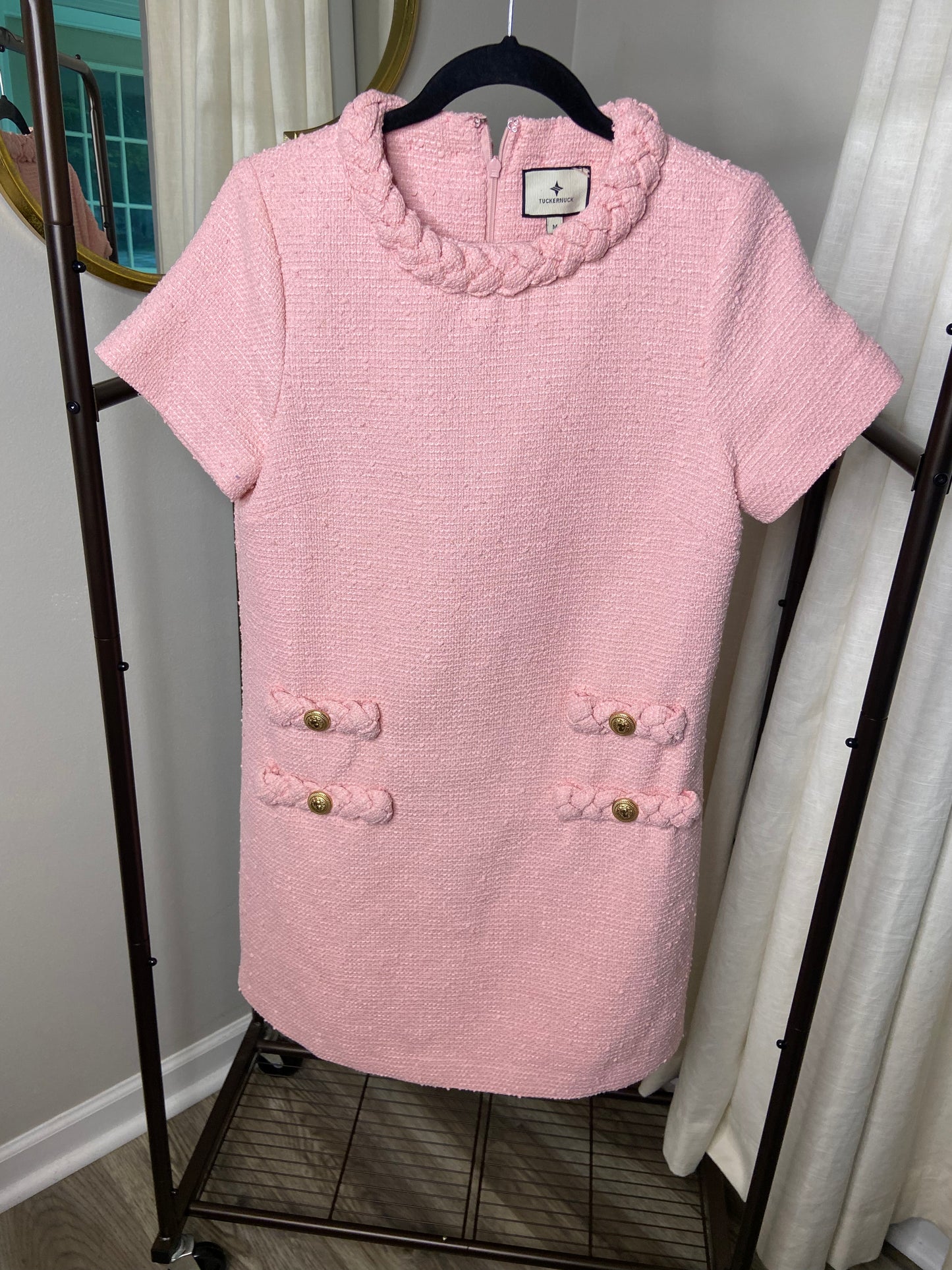 Tuckernuck Jackie Tweed Mini Dress size M