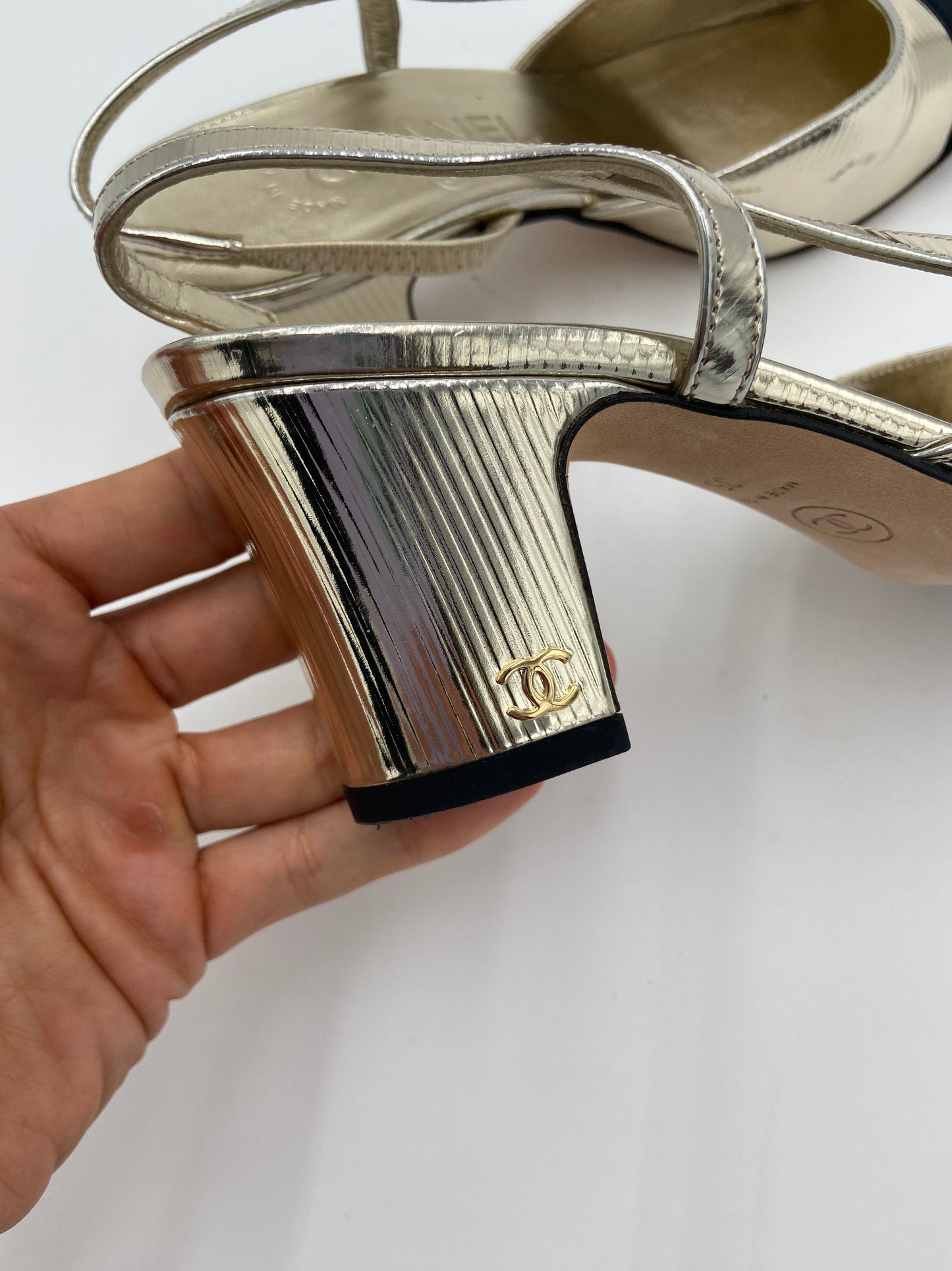 Chanel Slingbacks Heels size 35