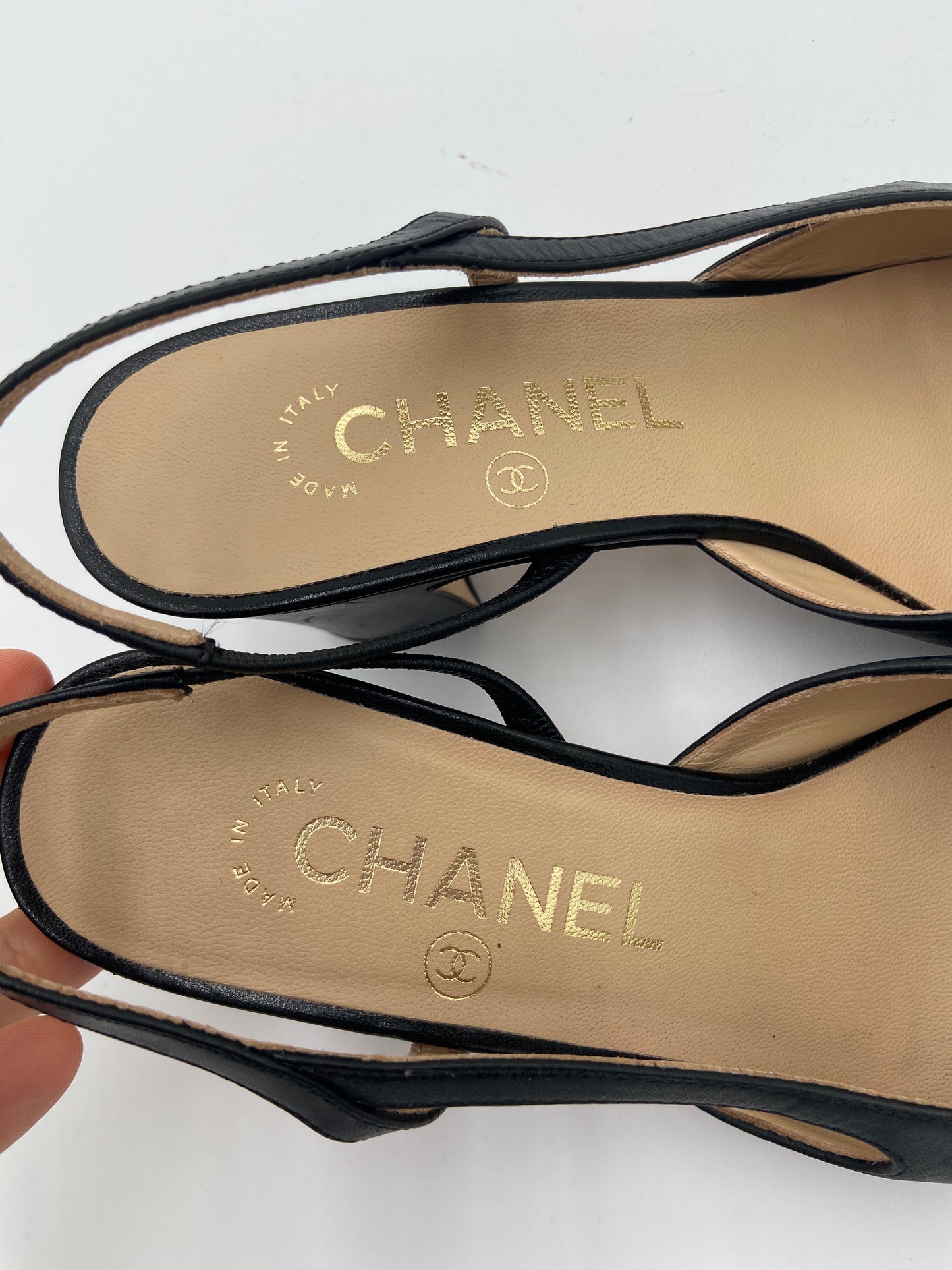 Chanel Slingback Heels size 35