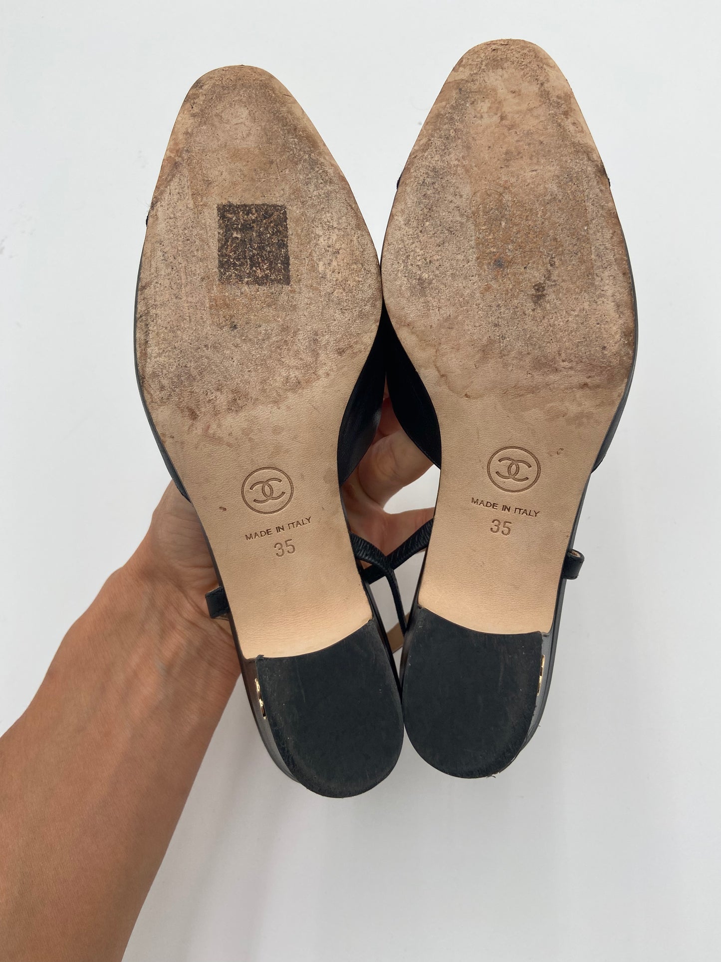 Chanel Slingback Heels size 35