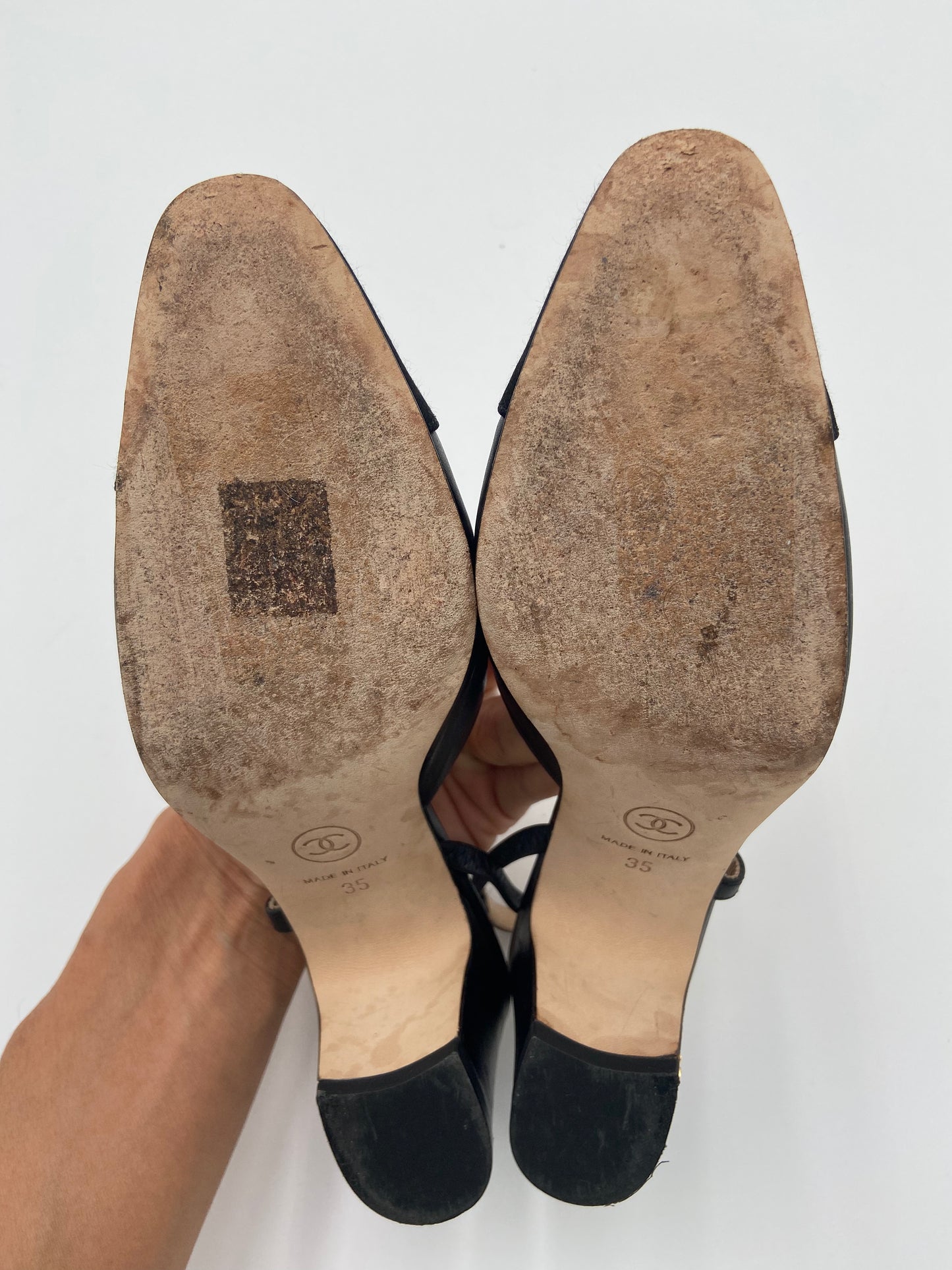 Chanel Slingback Heels size 35