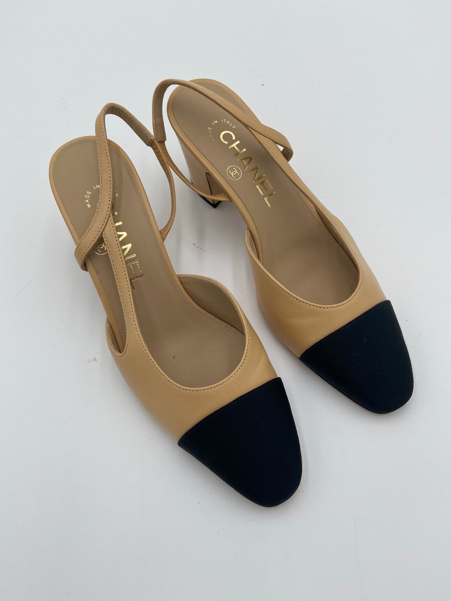 Chanel Slingback Heels size 35.5