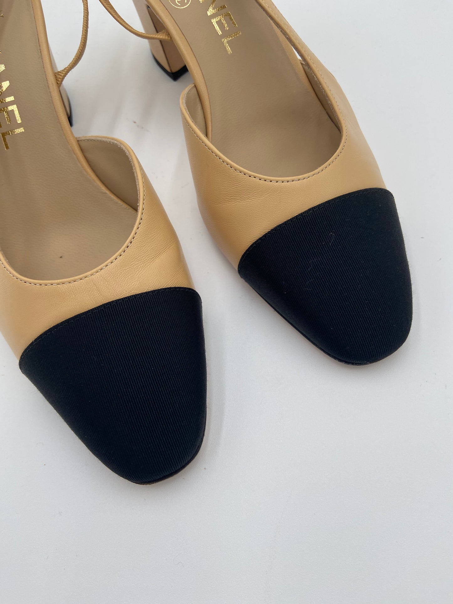 Chanel Slingback Heels size 35.5