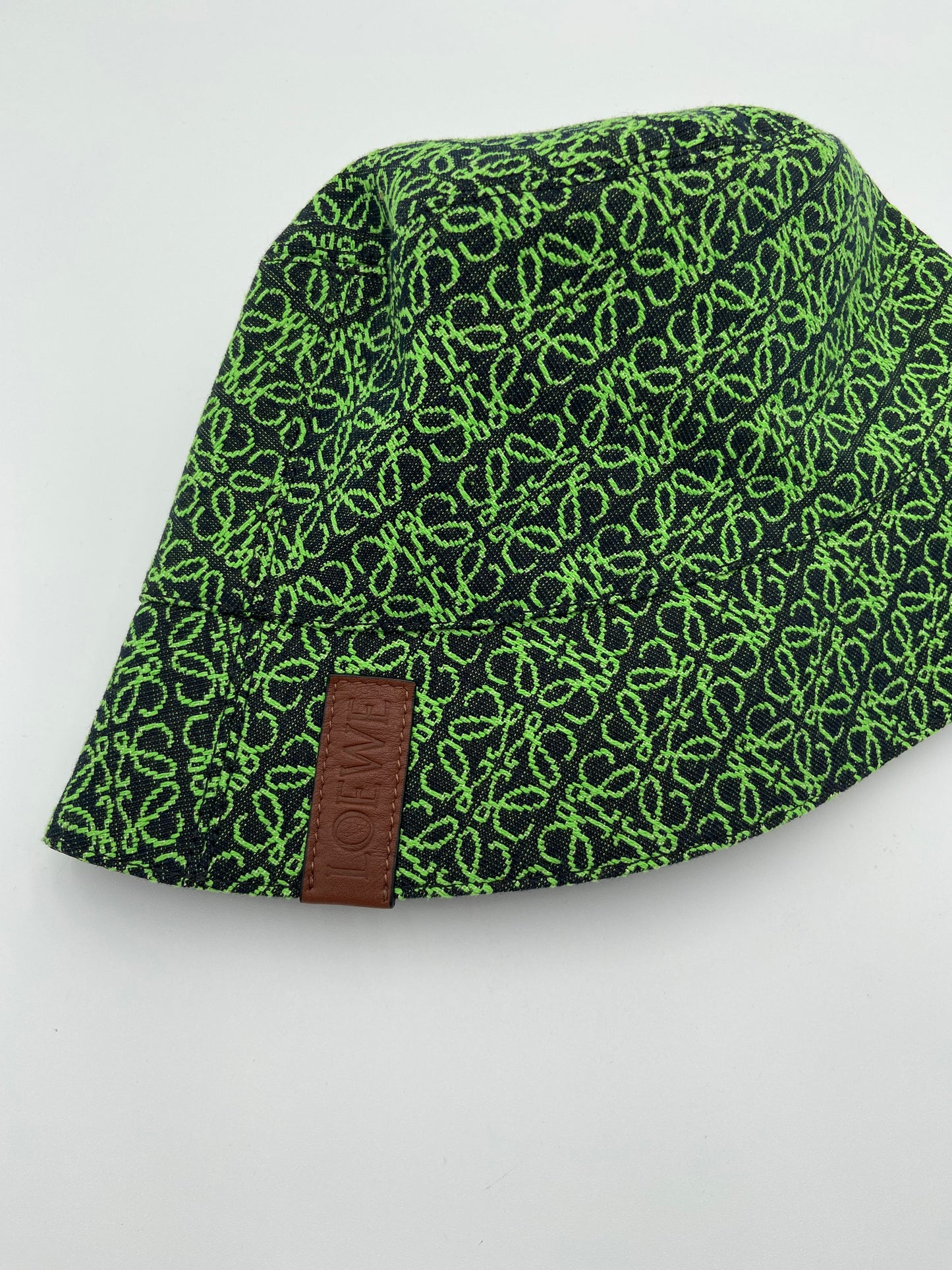 Loewe Reversible All Over Anagram Bucket Hat size 58