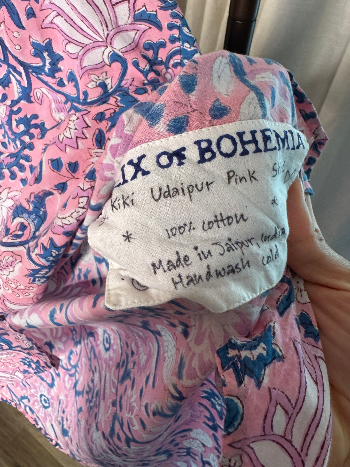 Alix of Bohemia Kiki Jaipur Blouse ONLY SIZE