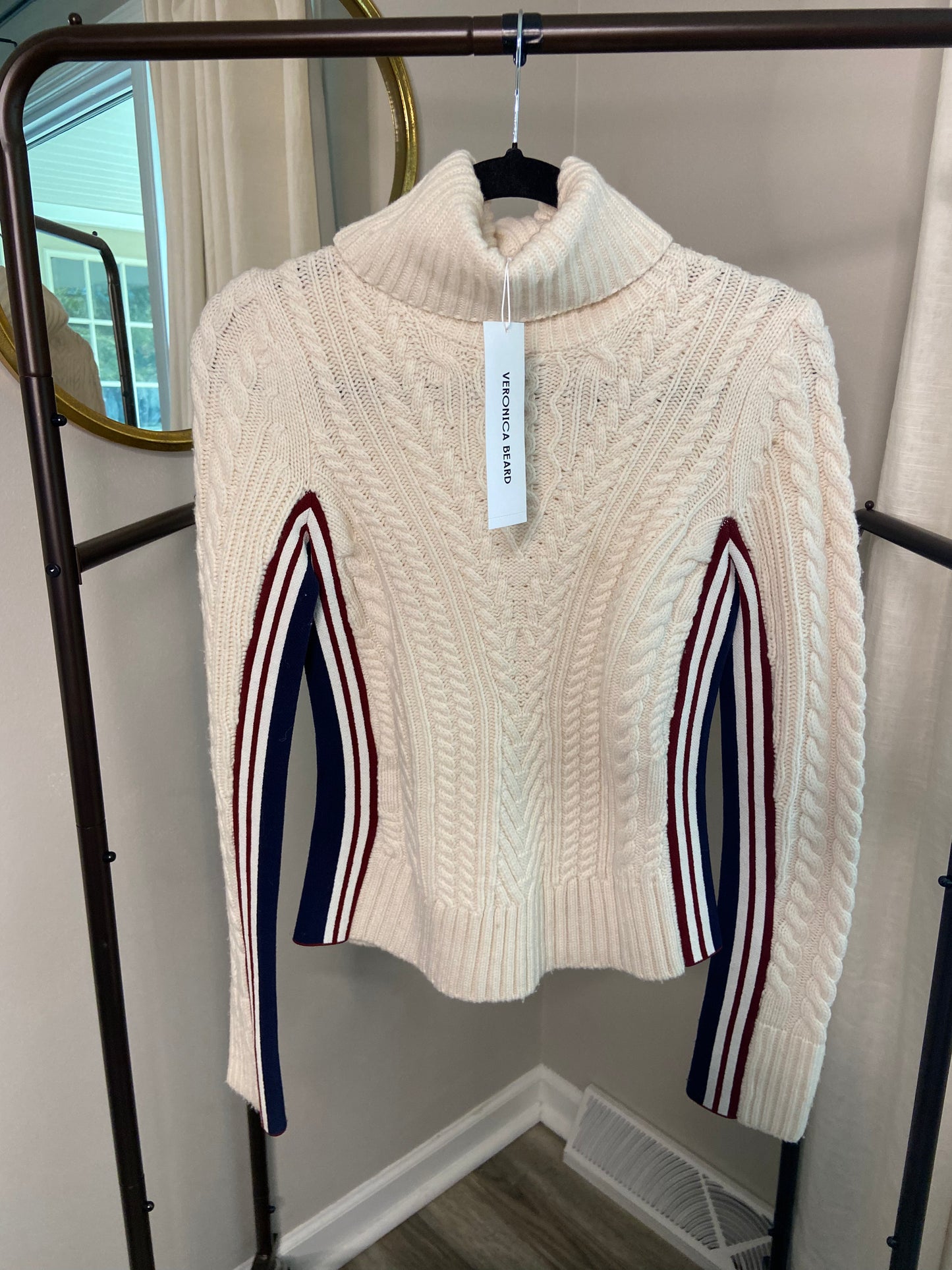 Veronica Beard Maril Turtleneck Sweater size XS