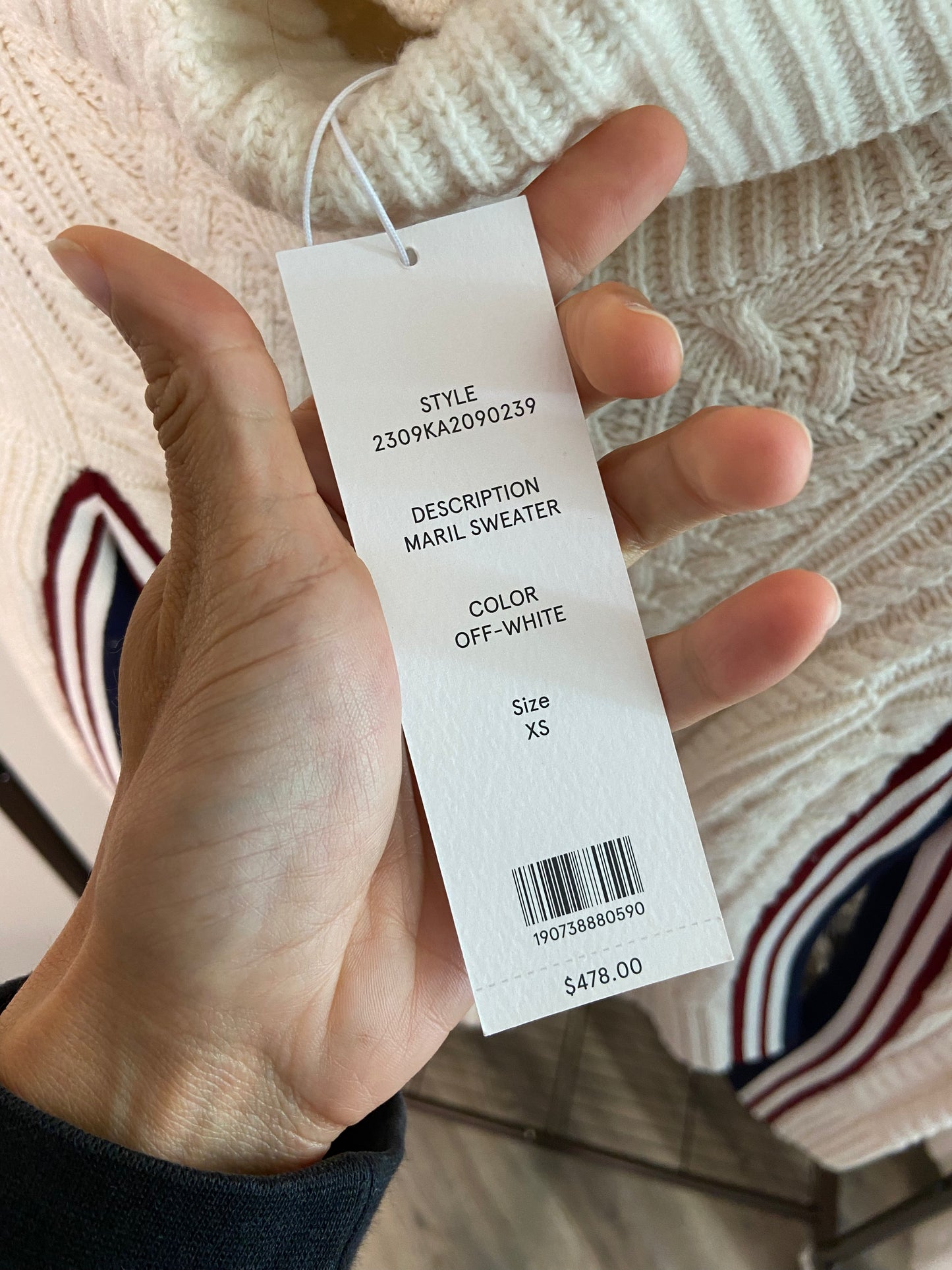 Veronica Beard Maril Turtleneck Sweater size XS