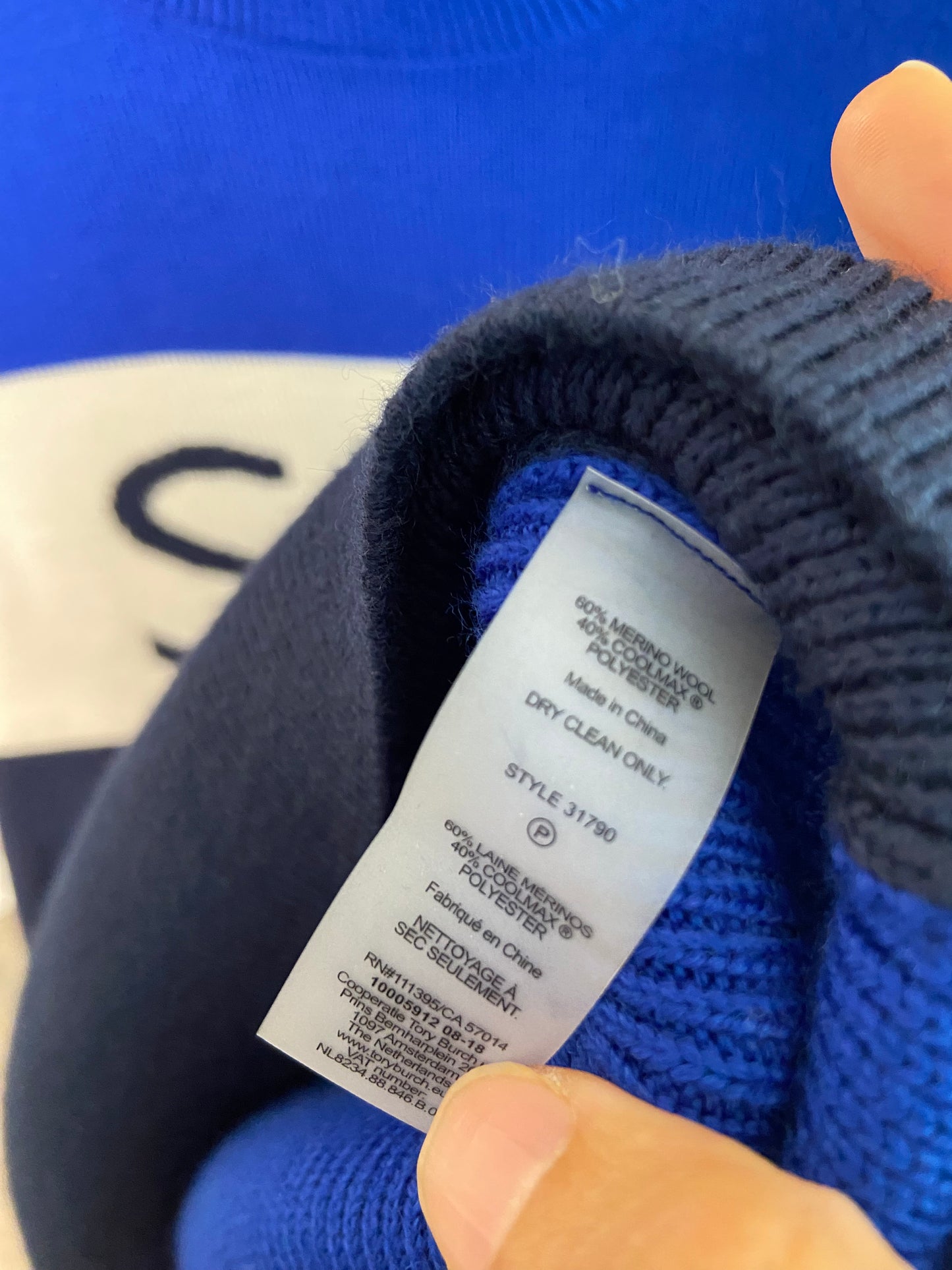 Tory Burch Ski Sweater size S