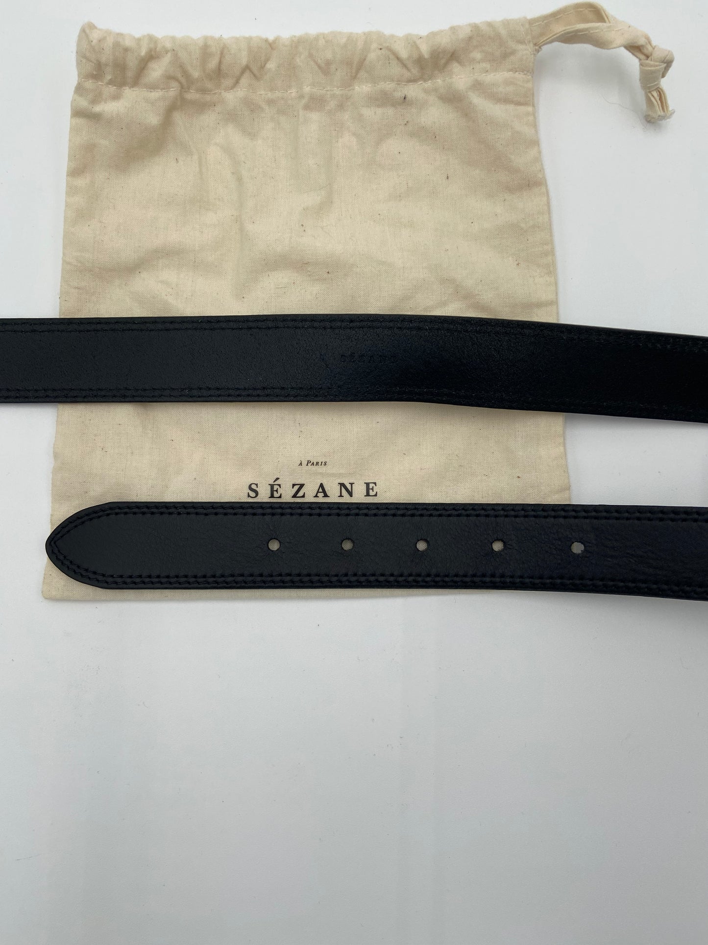 Sezane Taylor Belt Black size 95