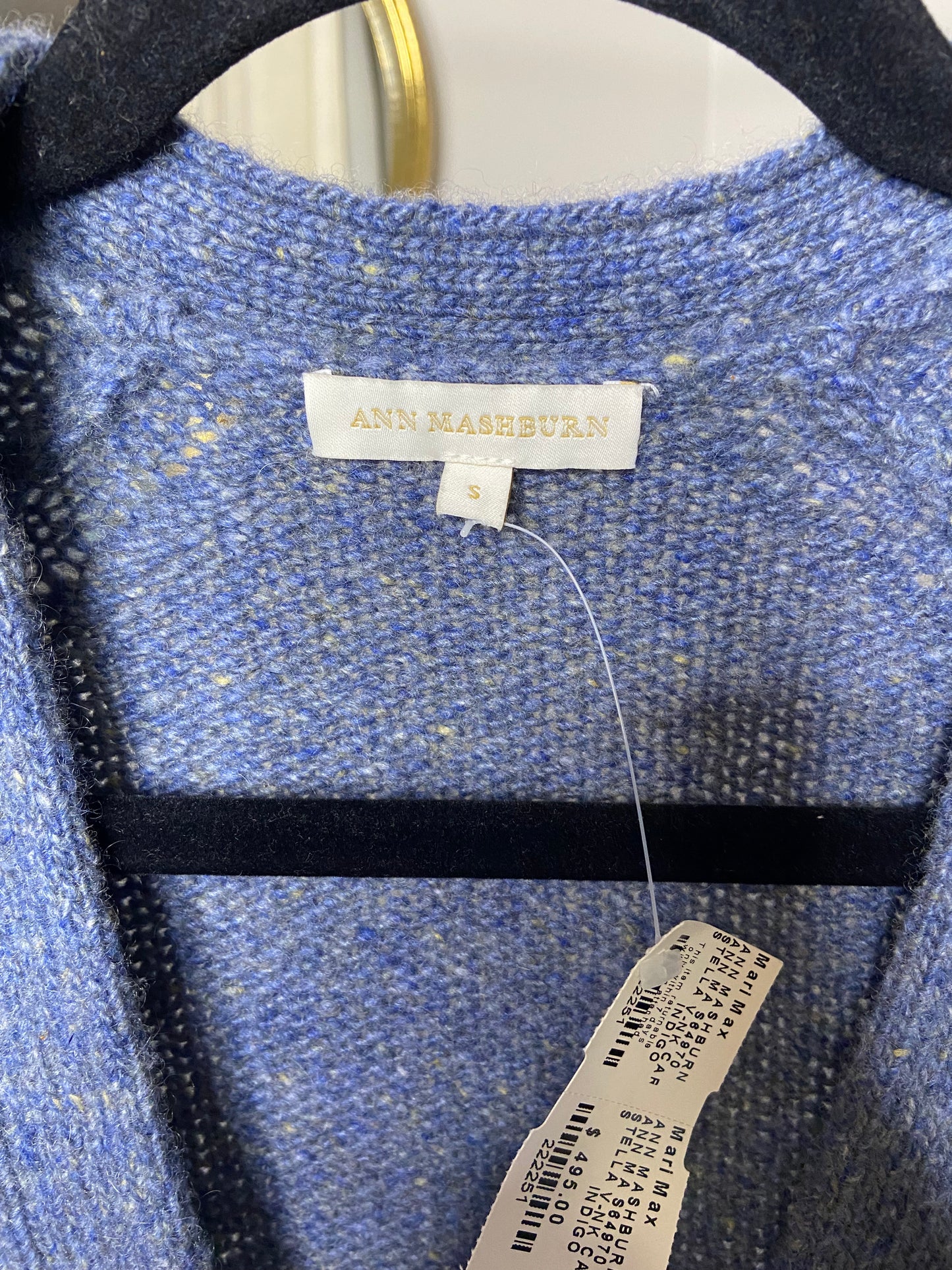 Ann Mashburn Stella V Neck Cardigan Sweater size S