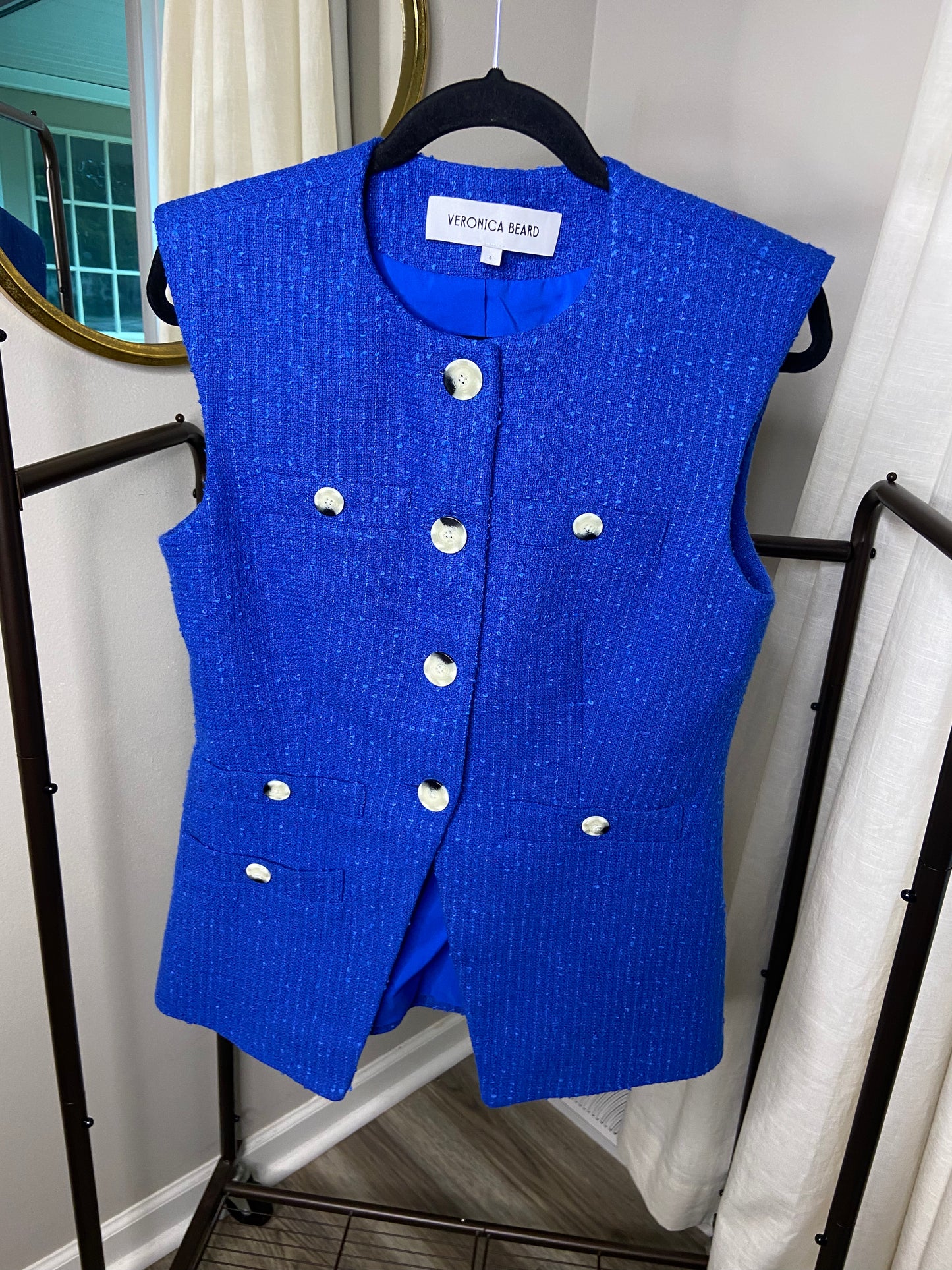 Veronica Beard Tamara Vest size 6