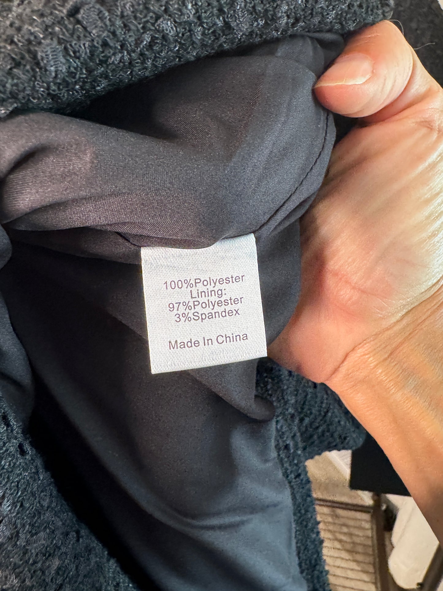 Tuckernuck Tweed Jackie Mini Dress size L